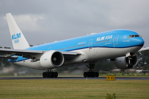 PH-BQN (malowanie KLM Asia)