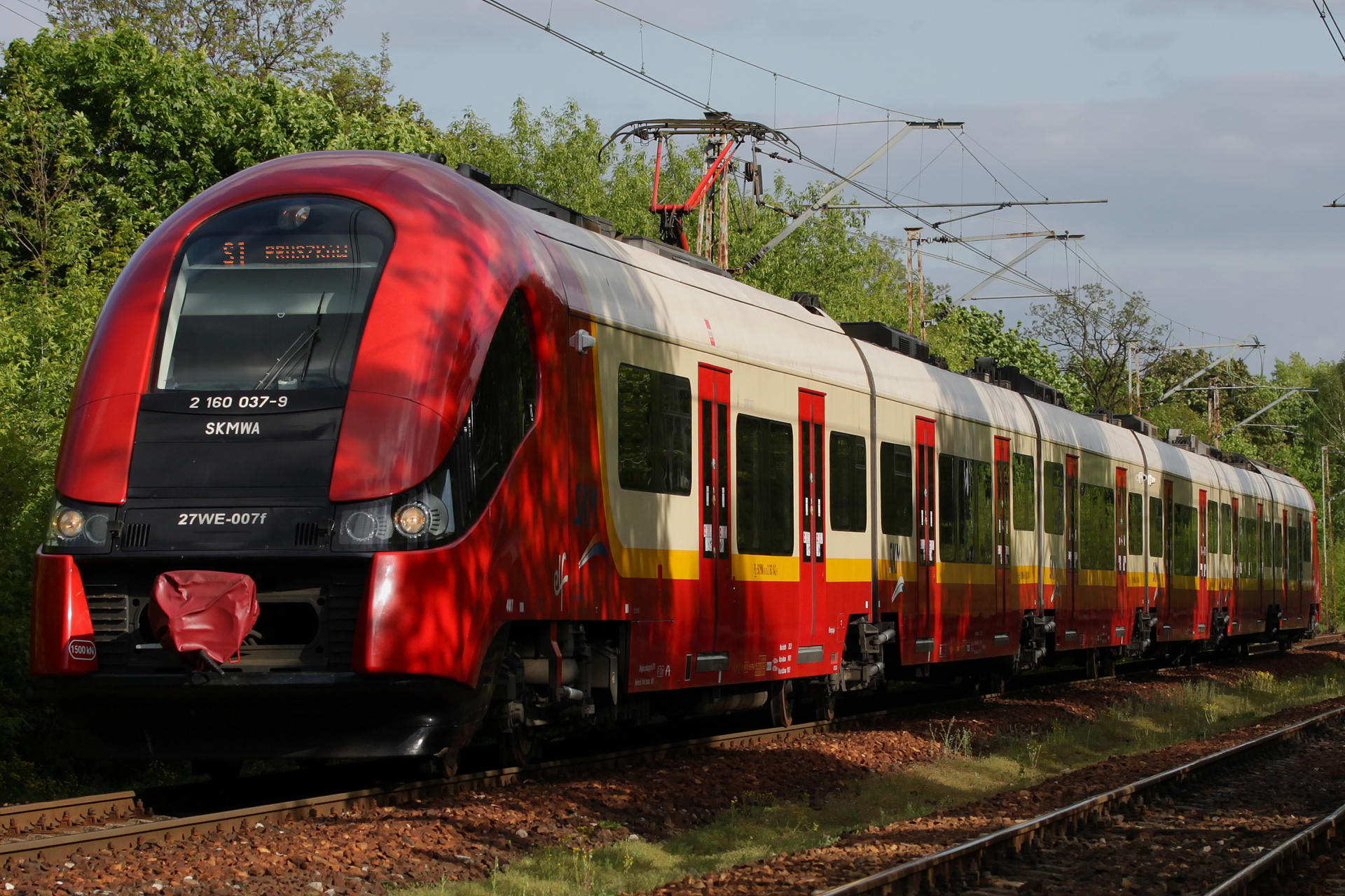 27WE-007 (Vehicles » Trains and Locomotives » Pesa ELF)
