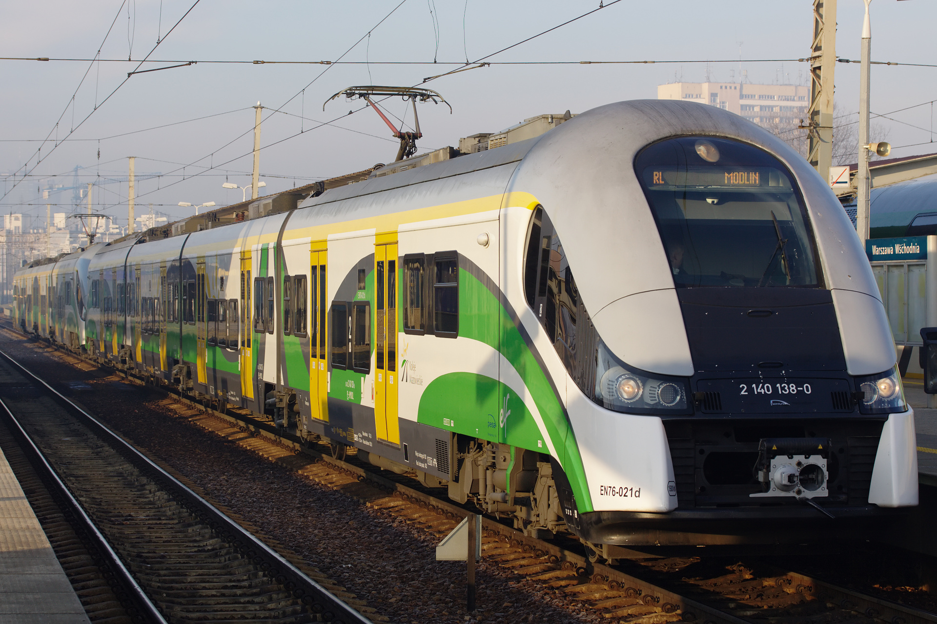 22WEe EN76-021 (Vehicles » Trains and Locomotives » Pesa ELF)