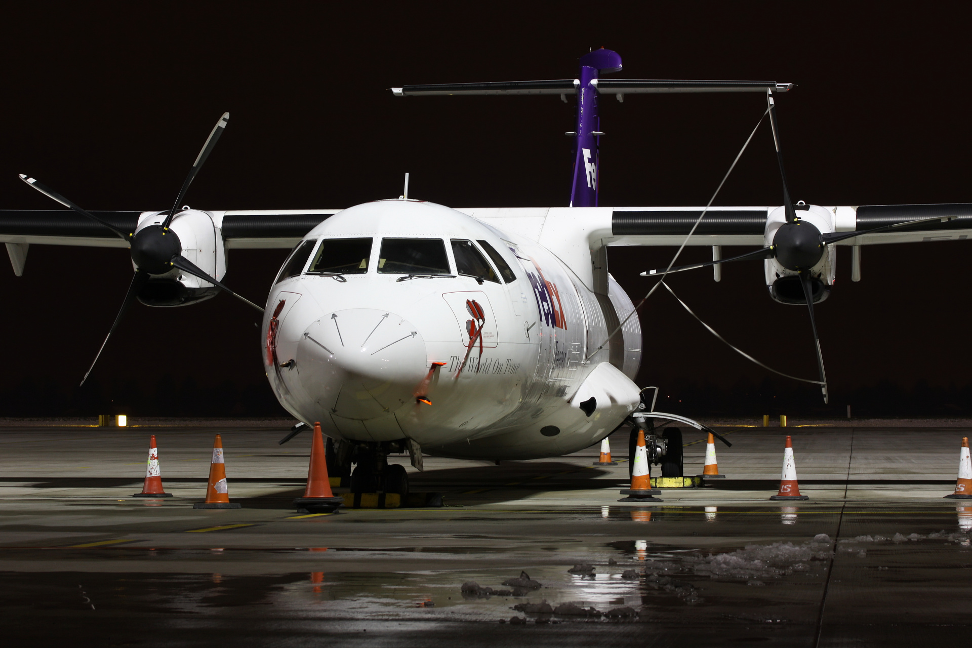 EI-FXG, FedEx (Samoloty » Spotting na EPWA » ATR 72 » FedEx)