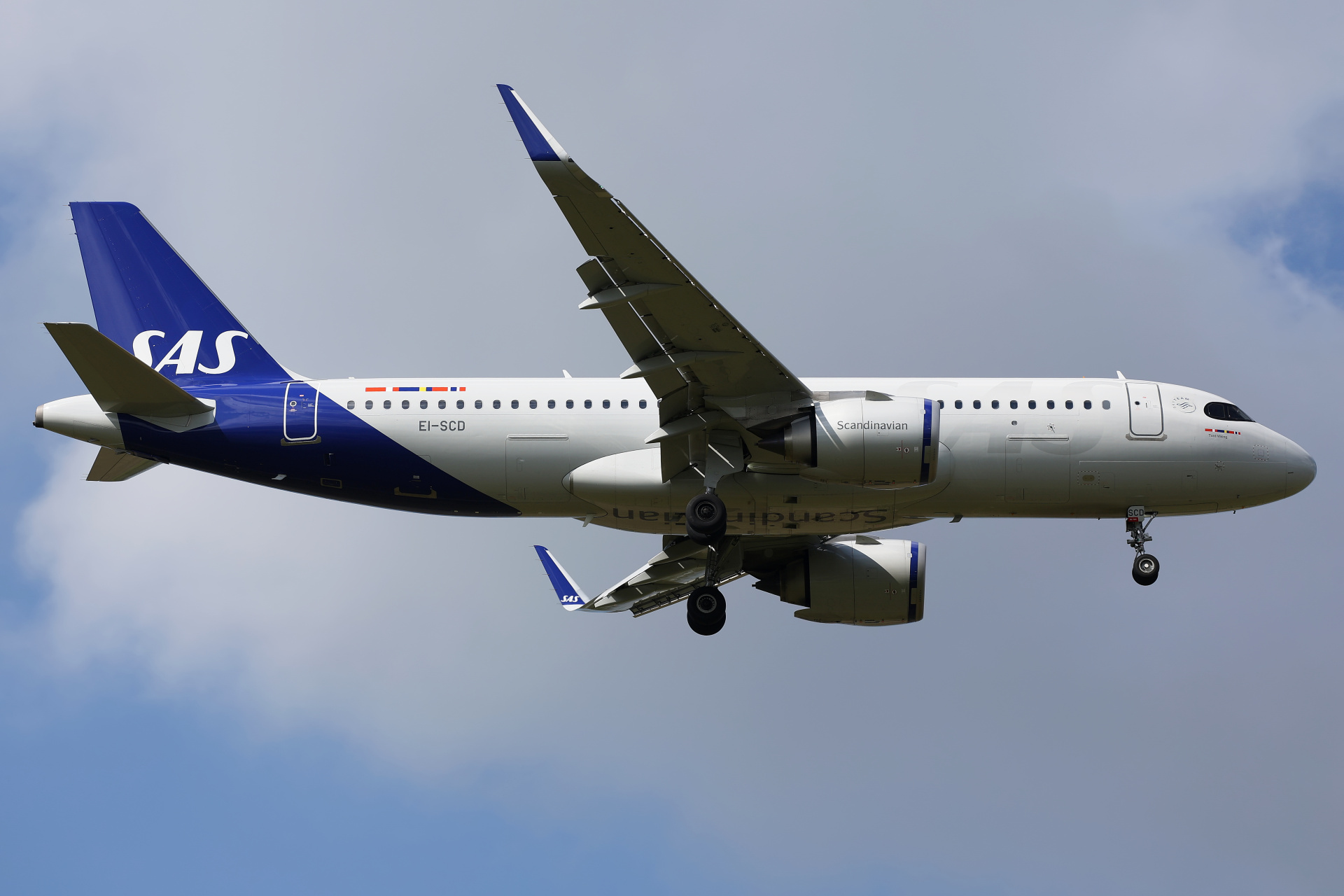 EI-SCD (SAS Connect) (Aircraft » EPWA Spotting » Airbus A320neo » SAS Scandinavian Airlines)