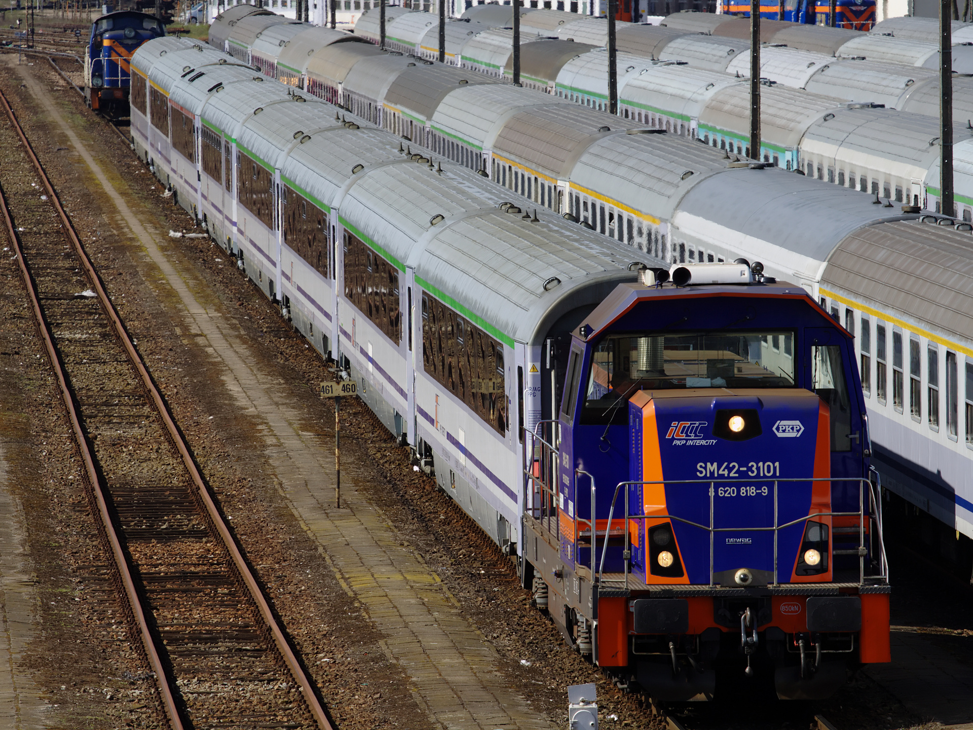 SM42-3101 (Vehicles » Trains and Locomotives » Newag 18D, PKP Intercity)