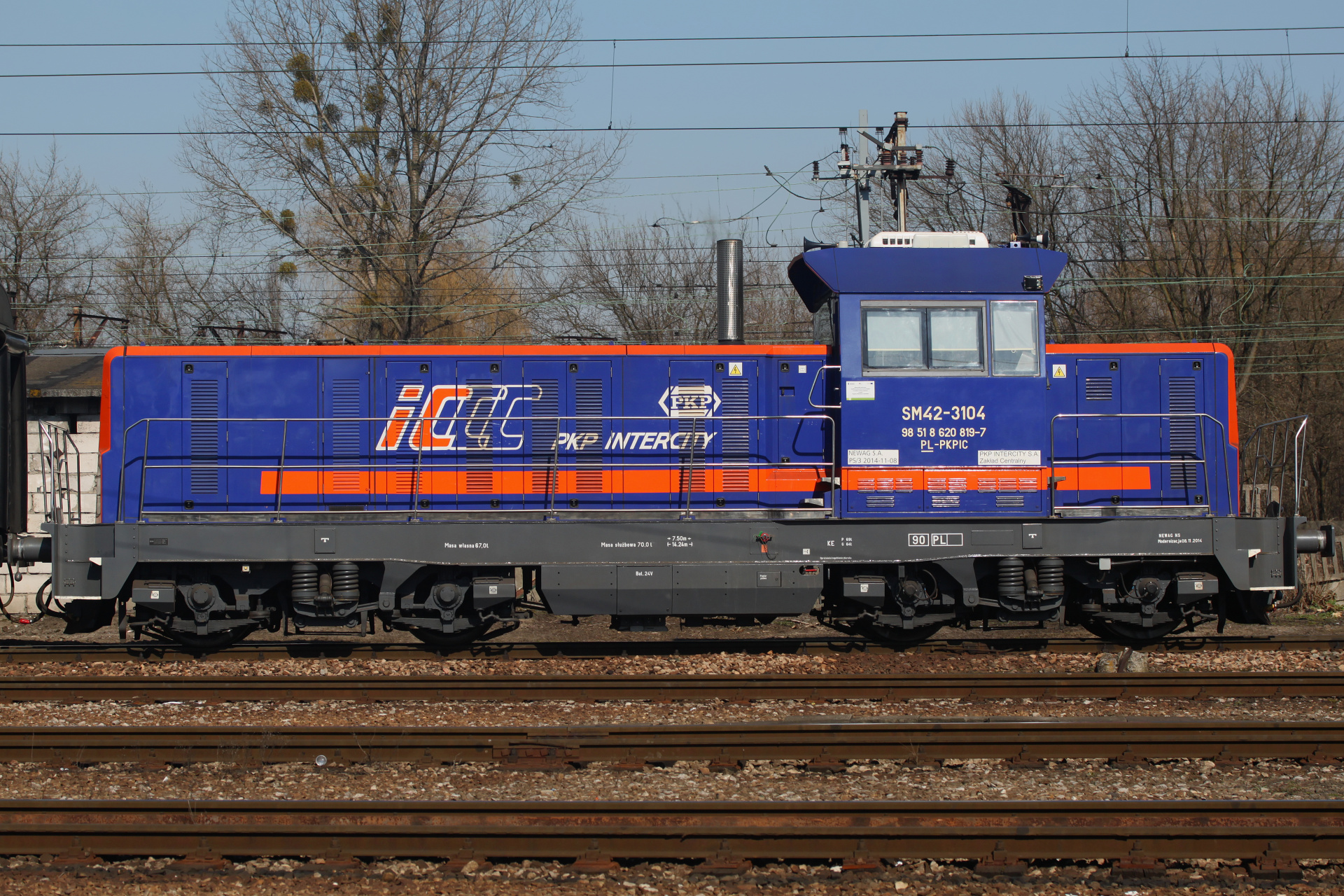 SM42-3104 (Pojazdy » Pociągi i lokomotywy » Newag 18D)
