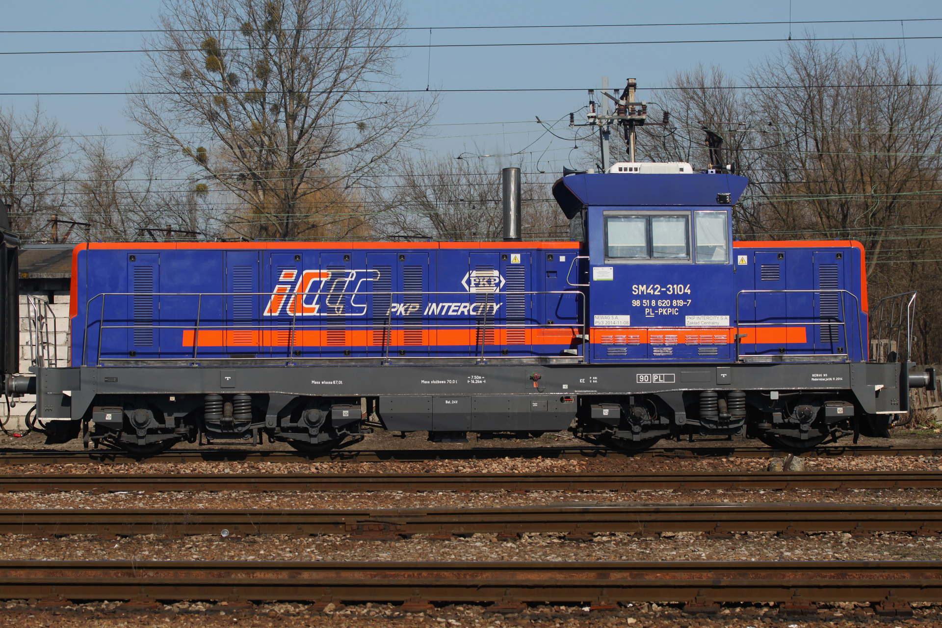 SM42-3104 (Vehicles » Trains and Locomotives » Newag 18D, PKP Intercity)
