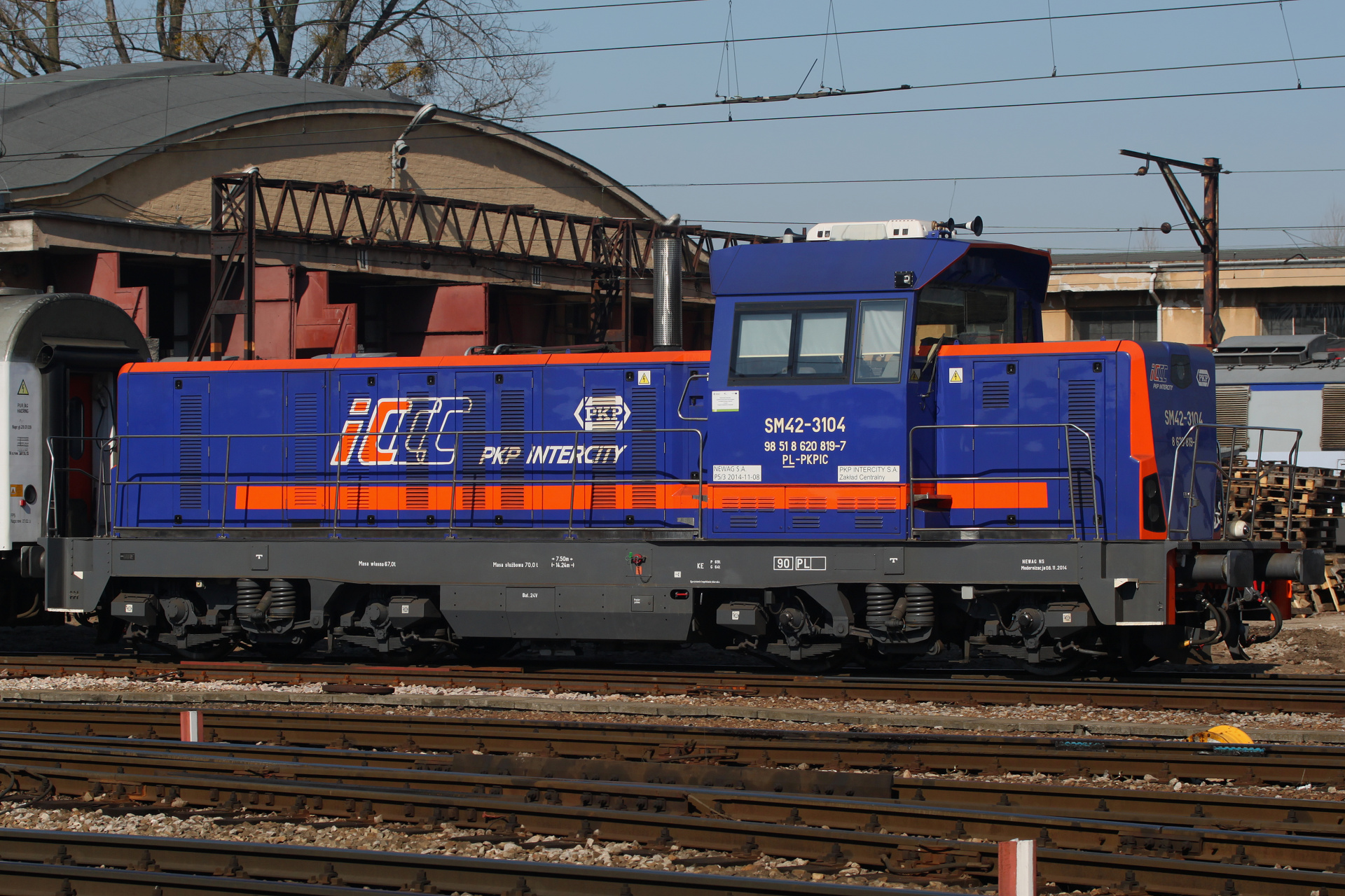 SM42-3104 (Vehicles » Trains and Locomotives » Newag 18D, PKP Intercity)