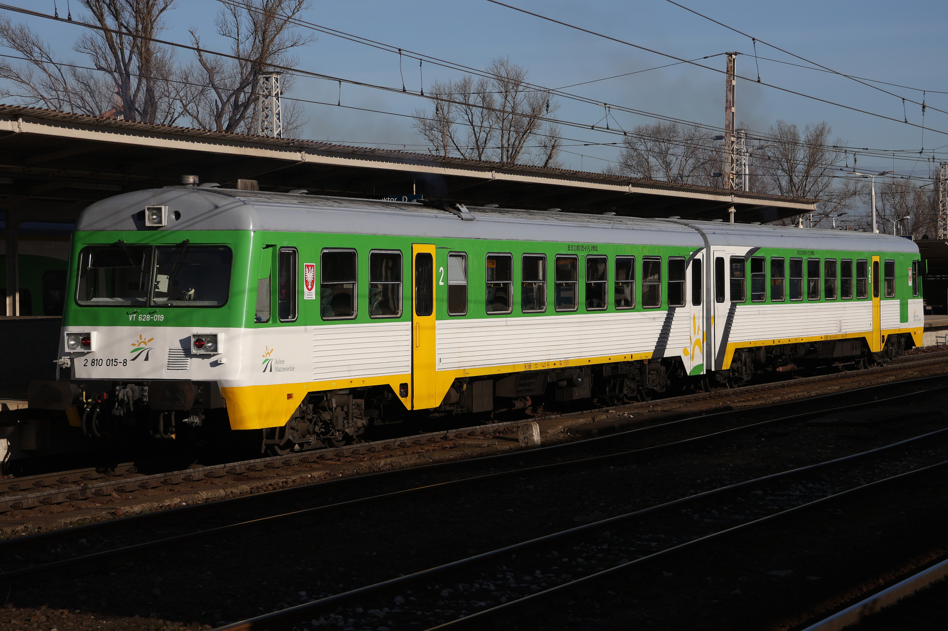 VT628-019, Koleje Mazowieckie (Vehicles » Trains and Locomotives » Duewag/MaK DB-Baureihe 628)