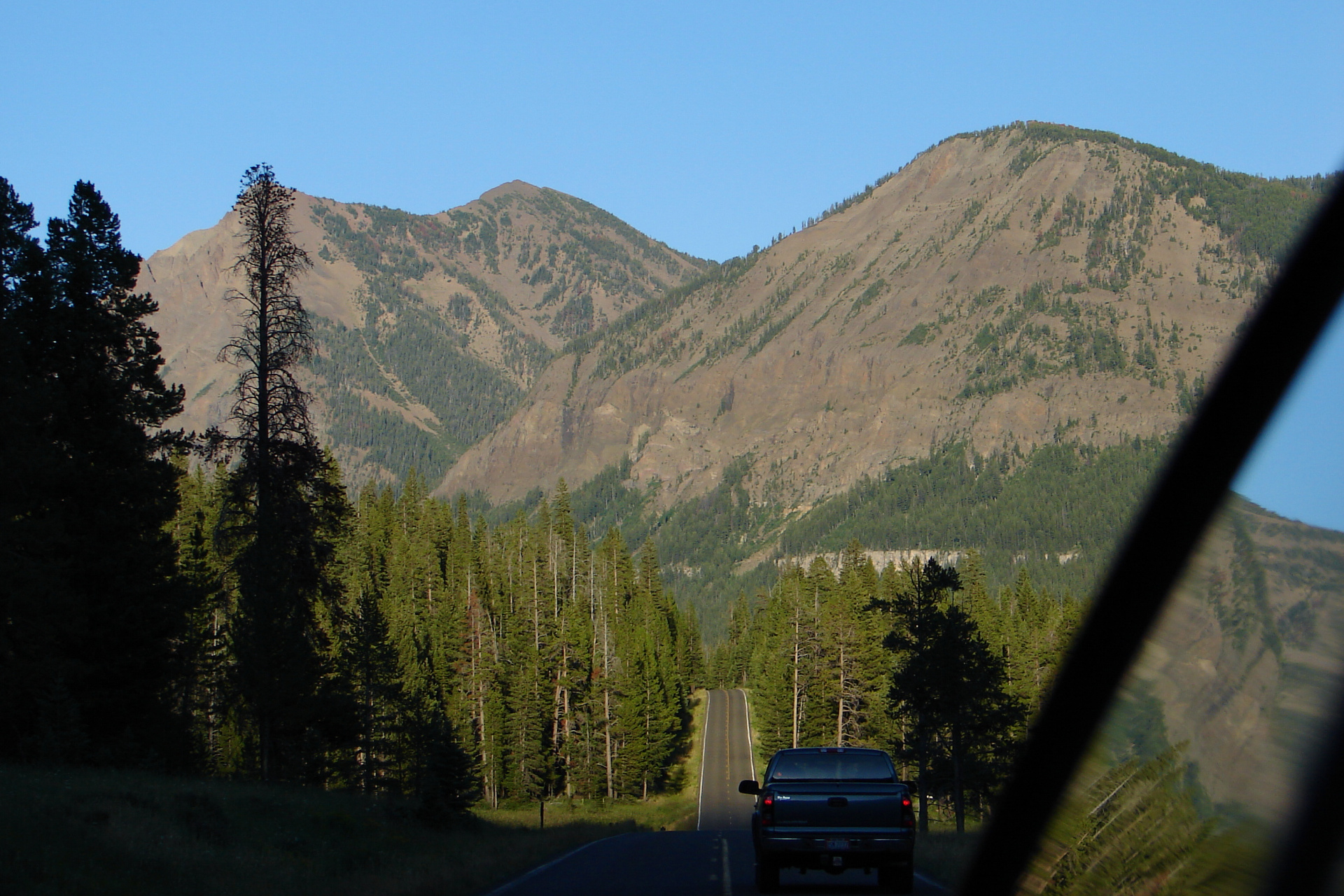 We're Going In! (Travels » US Trip 1: Cheyenne Country » The Journey » Route 212 » Beartooth Pass)