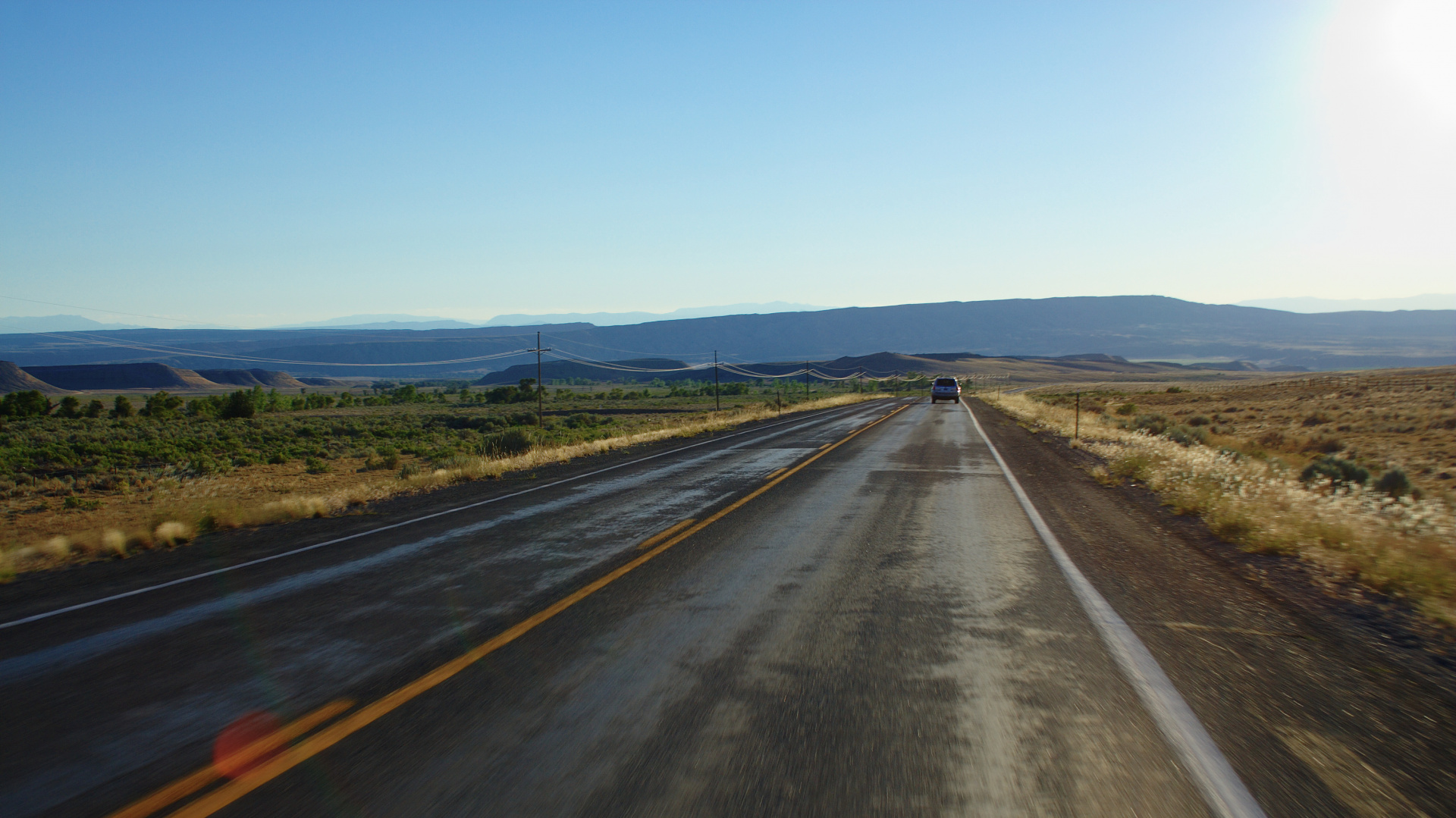 Racing Against Five Springs Creek to Cody (Travels » US Trip 1: Cheyenne Country » The Journey » Route 14)