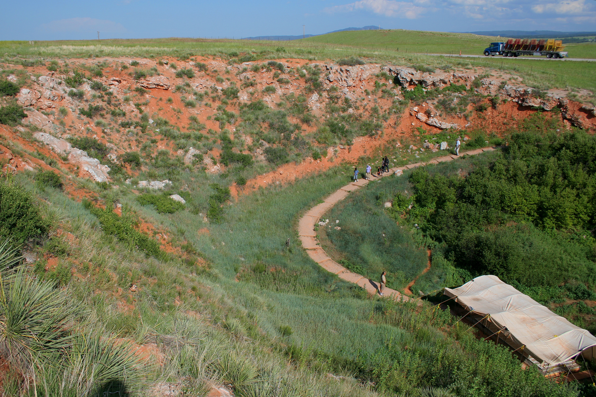 Vore Buffalo Jump (Podróże » USA: Epopeja Czejeńska » Cheyenne Epic)