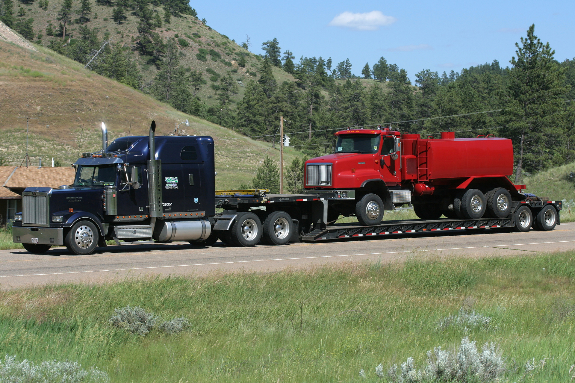 Western Star LowMax (Podróże » USA: Epopeja Czejeńska » Pojazdy)