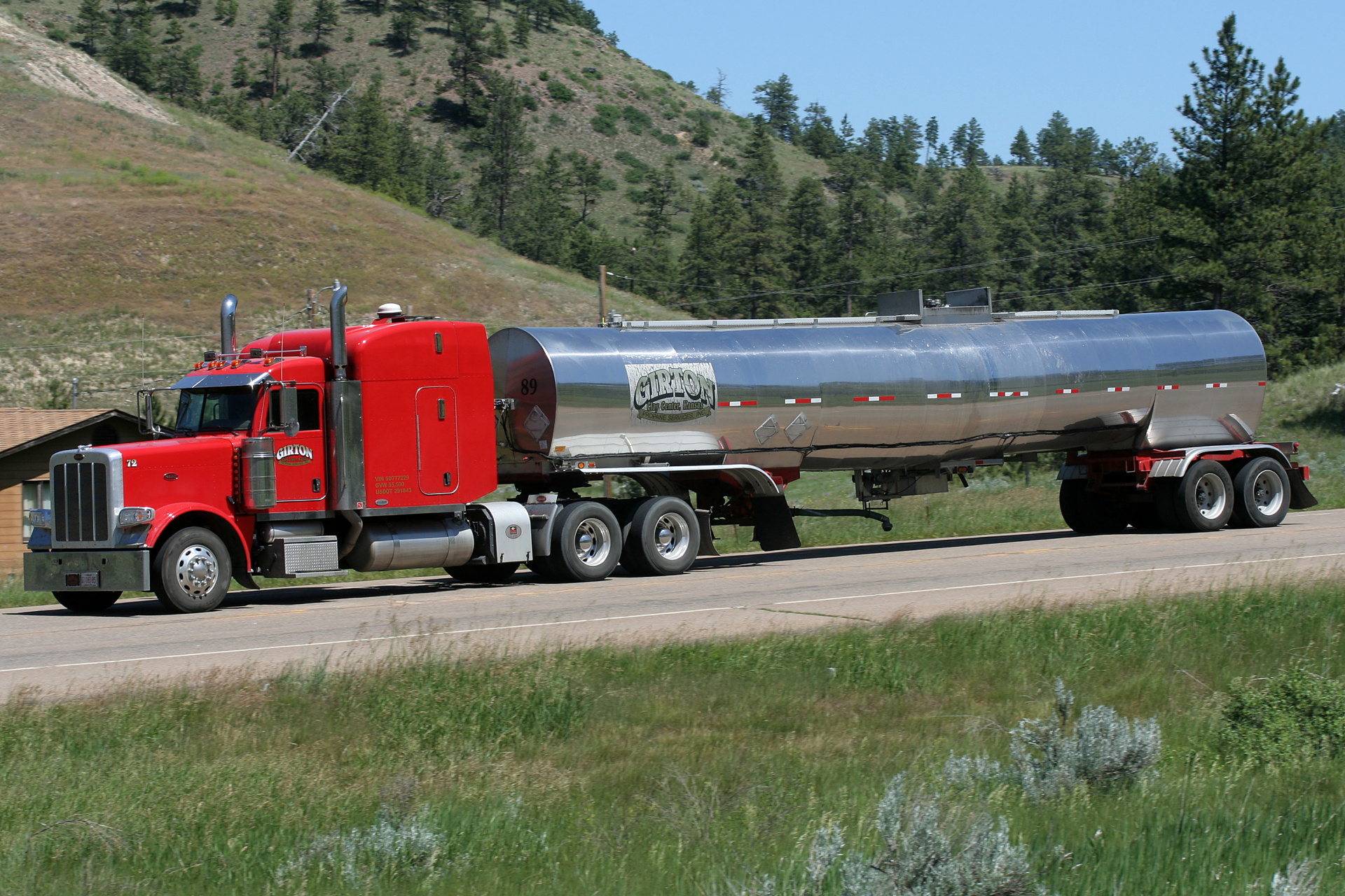 Peterbilt 389 (Travels » US Trip 2: Cheyenne Epic » Vehicles)