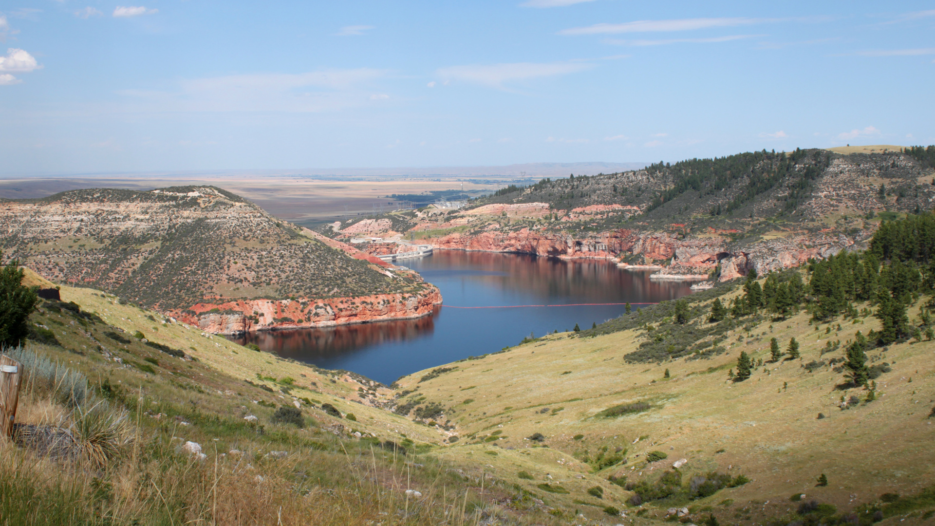 Yellowtail Dam (Travels » US Trip 3: The Roads Not Taken » The Country » Crow Reservation » Bighorn Canyon Recreation Area)