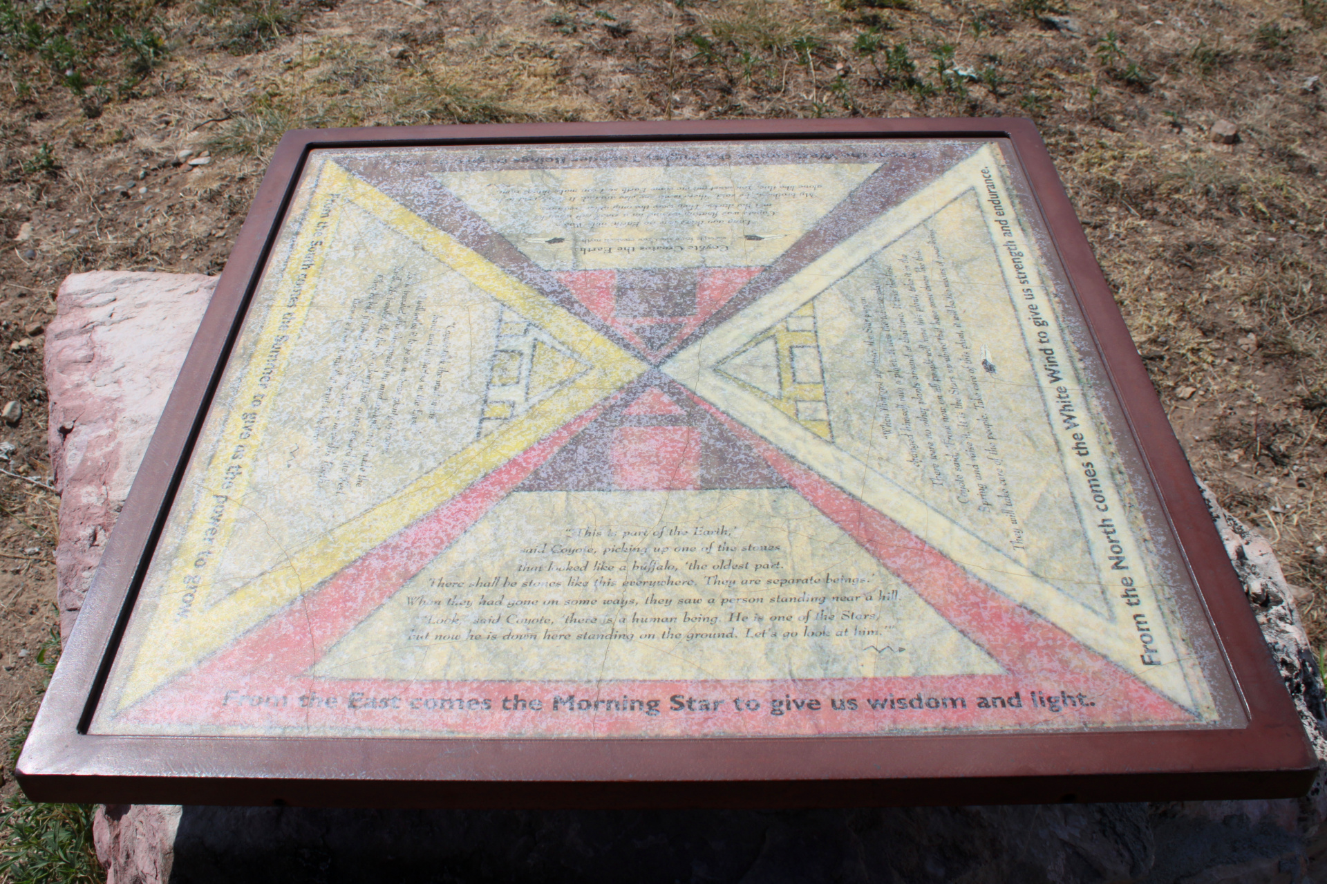 Information Plate - Crow Culture (Travels » US Trip 3: The Roads Not Taken » The Country » Crow Reservation)