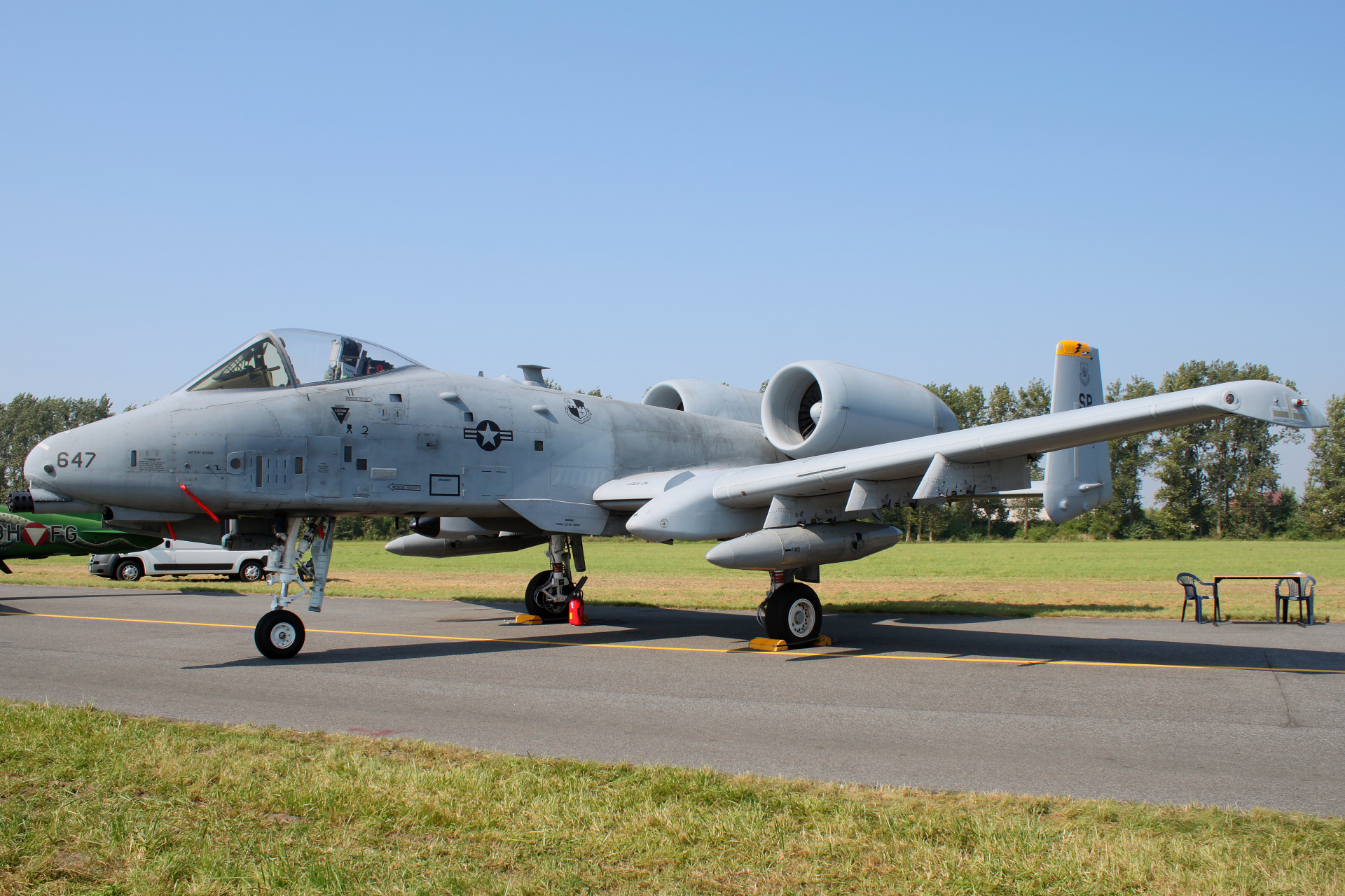 Fairchild A-10A Thunderbolt II, 82-0647, U.S. Air Force (Aircraft » Radom Air Show 2011)