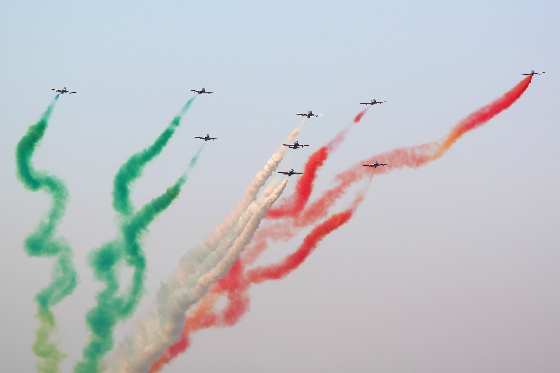 IMG_3014 (Aircraft » Radom Air Show 2011 » Frecce Tricolori)
