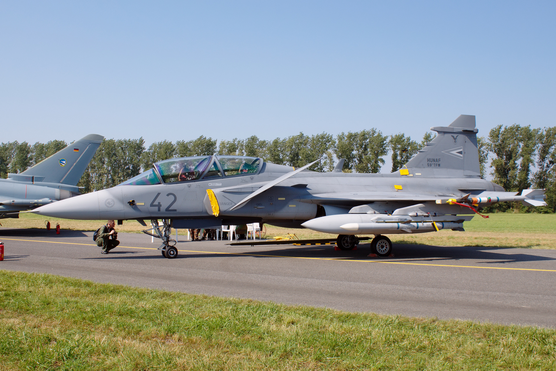 SAAB JAS-39C Gripen, 42, Hungarian Air Force (Aircraft » Radom Air Show 2011)