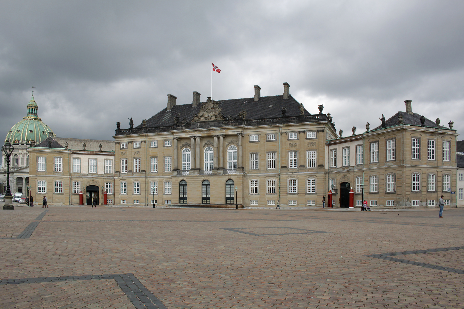 Amalienborg - Christian VIII's Palace (Travels » Copenhagen » The City At Day)