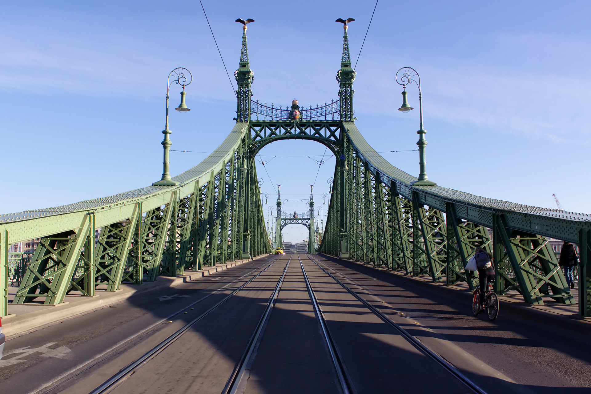 Szabadság híd - Liberty Bridge (Travels » Budapest » Budapest at Day)