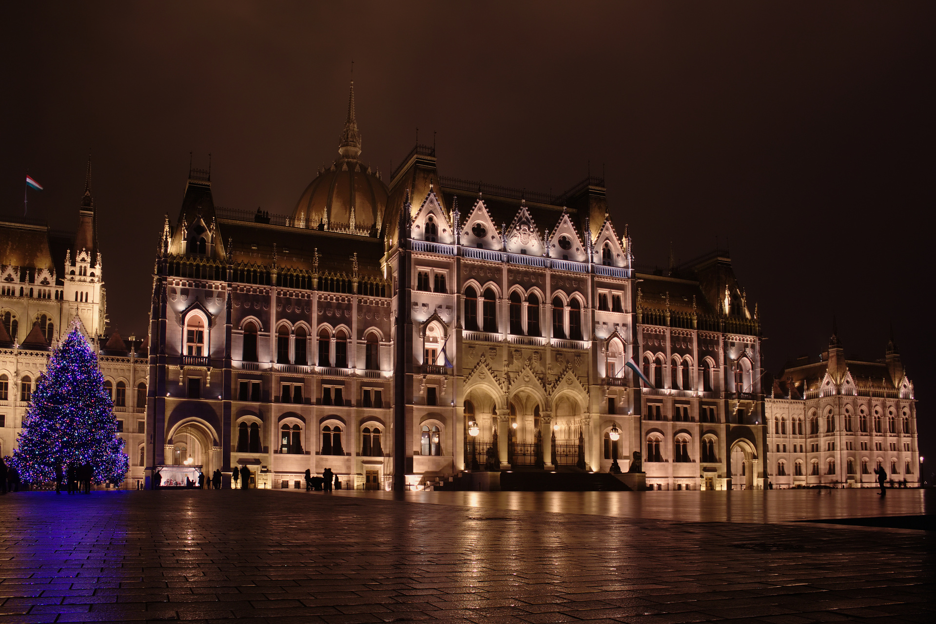 Országház - Budynek Parlamentu (Podróże » Budapeszt » Budapeszt w nocy)