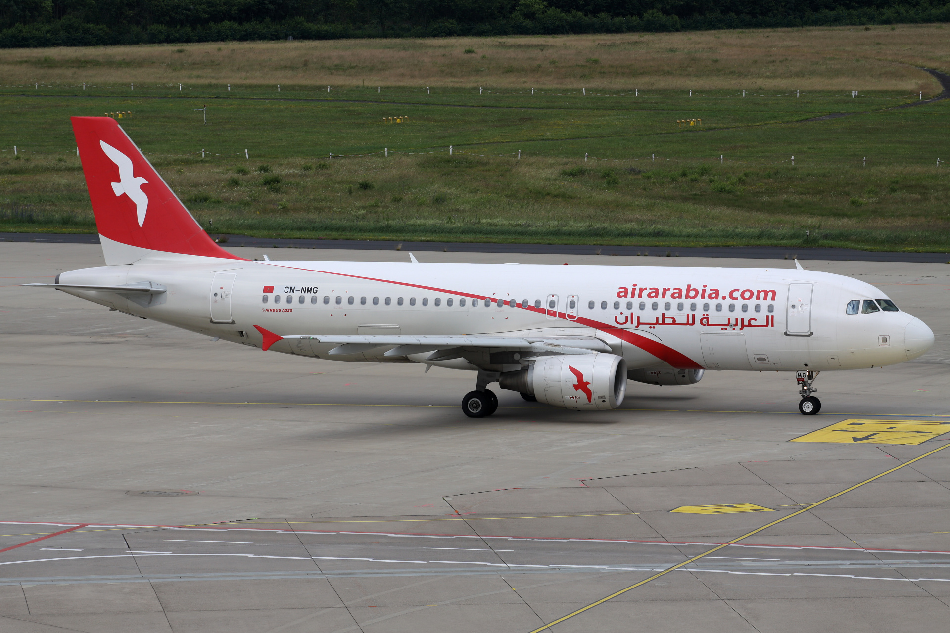 Airbus A320-200, CN-NMG, Air Arabia Maroc (Travels » Cologne » Aircraft)