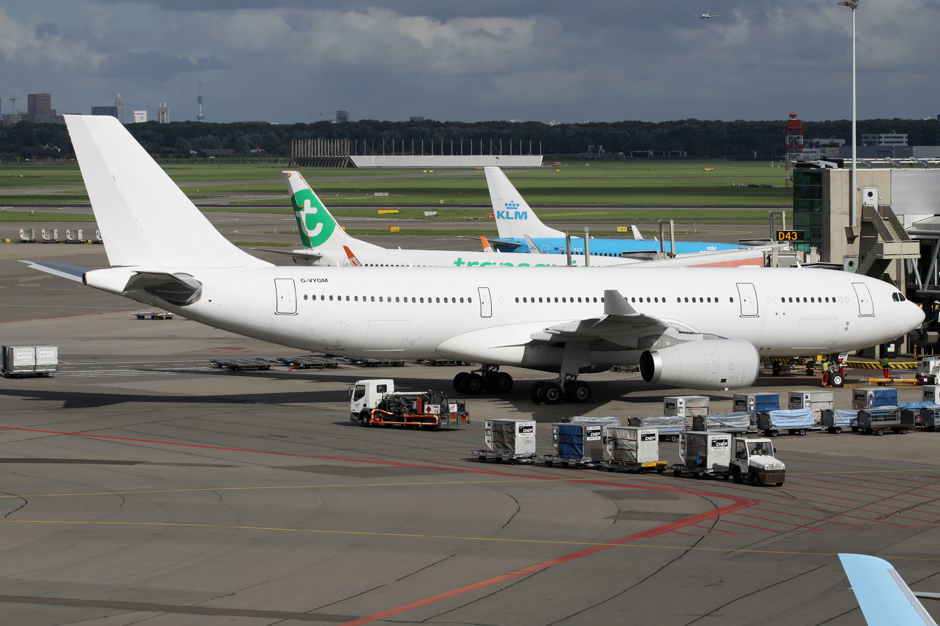 G-VYGM, AirTanker (Samoloty » Spotting na Schiphol » Airbus A330-200)