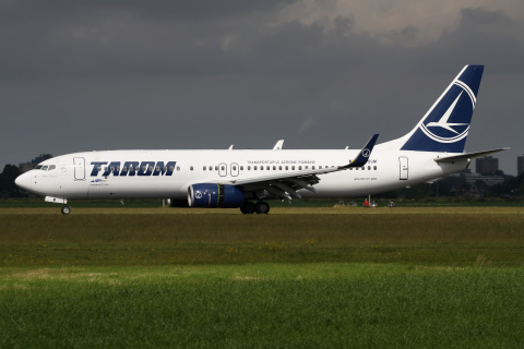 YR-BGM, TAROM Romainian Air Transport (naklejka Rumuńskiej prezydencji Rady Unii Europejskiej)