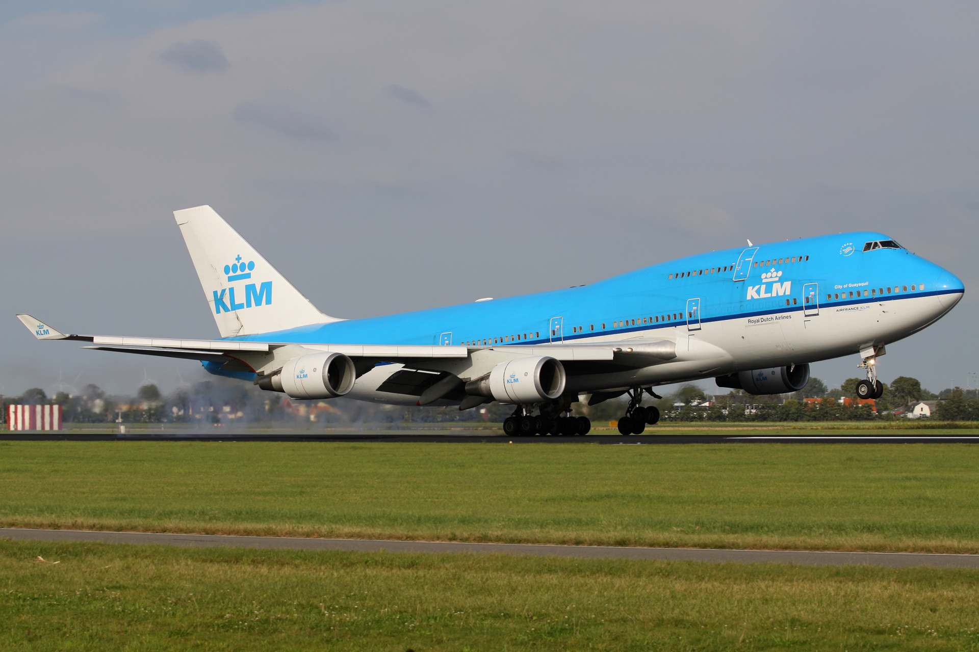 PH-BFG, KLM Royal Dutch Airlines (Samoloty » Spotting na Schiphol » Boeing 747-400)