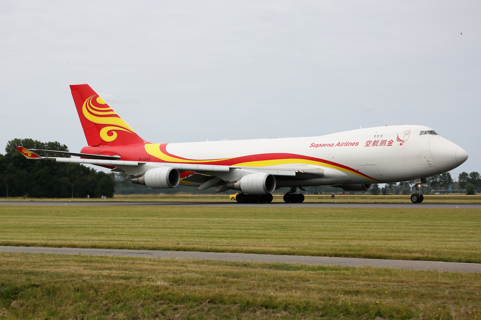 B-1340, Suparna Airlines (Aircraft » Schiphol Spotting » Boeing 747-400F)