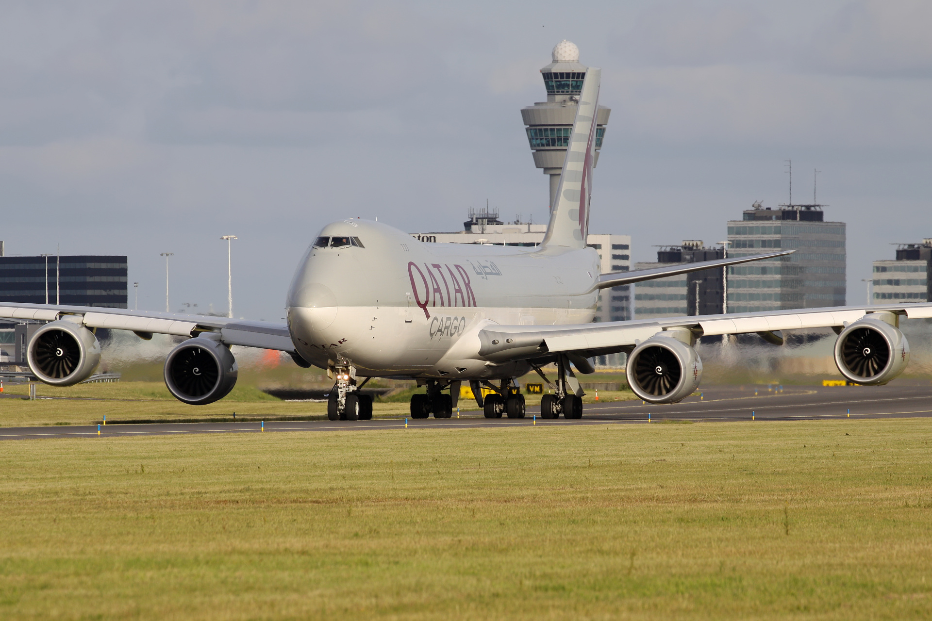 A7-BGA, Qatar Airways Cargo (Aircraft » Schiphol Spotting » Boeing 747-8F)