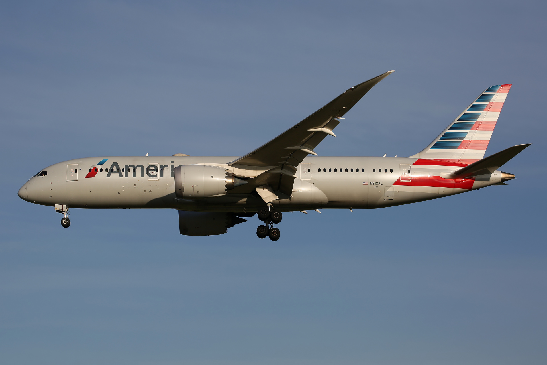 N818AL, American Airlines (Aircraft » Schiphol Spotting » Boeing 787-8 Dreamliner)