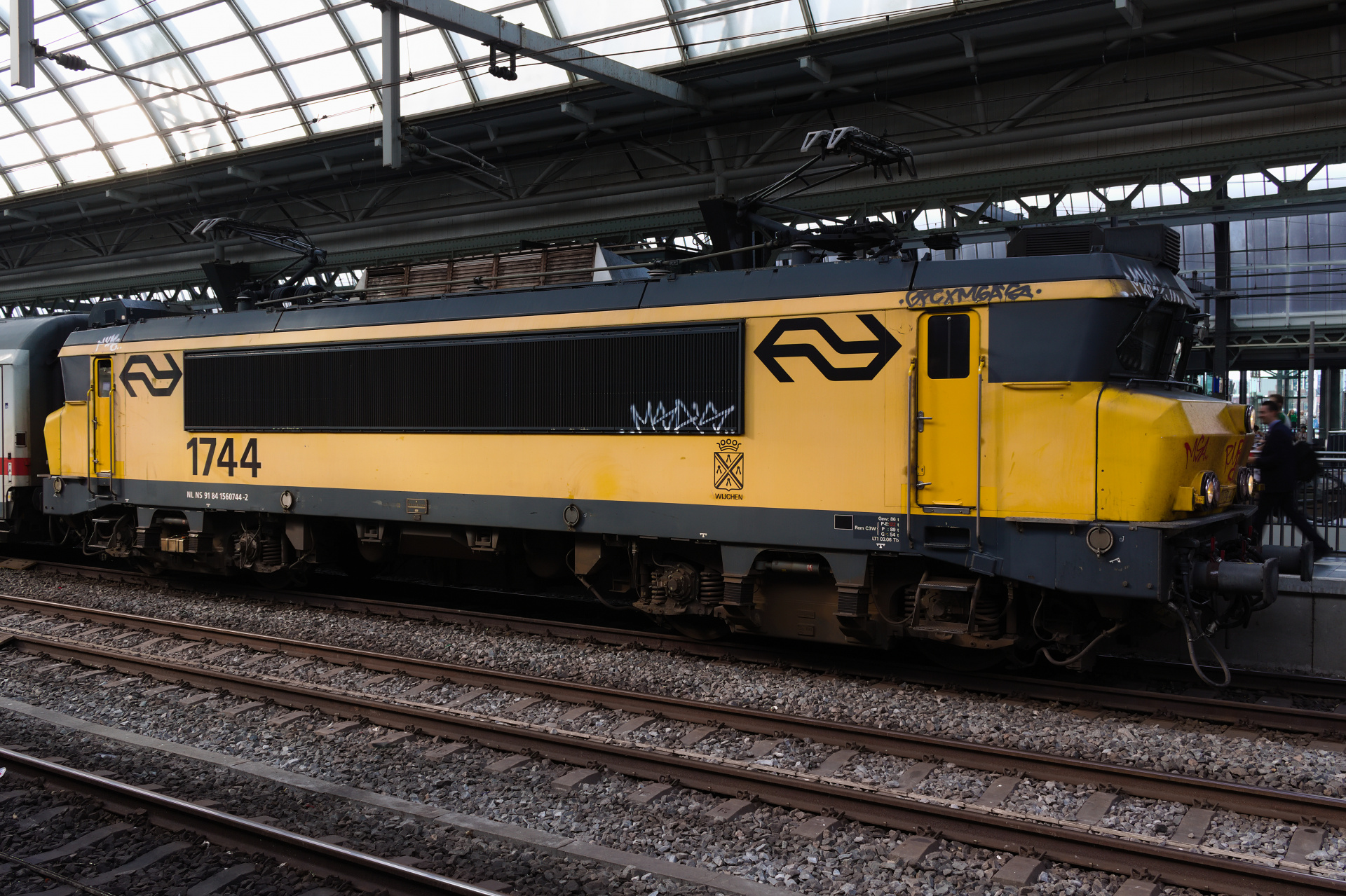 Alsthom 1700 1744, Nederlandse Spoorwegen (Travels » Amsterdam » Vehicles » Trains and Locomotives)