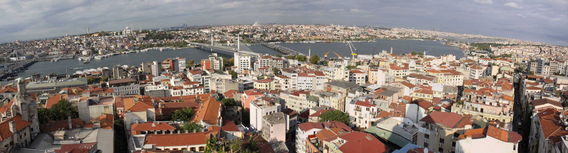 Panorama from Galata Tower (Travels » Istanbul)