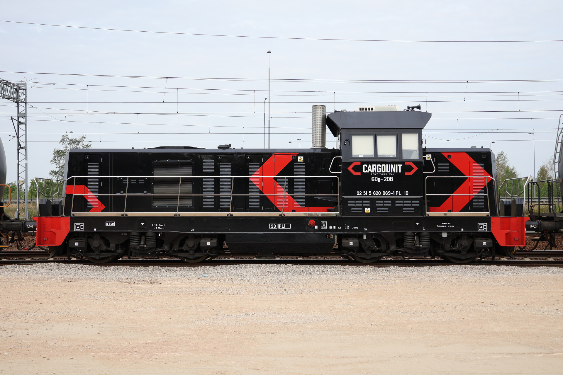 6Dg-208, Cargounit (Vehicles » Trains and Locomotives » Newag 6Dg)