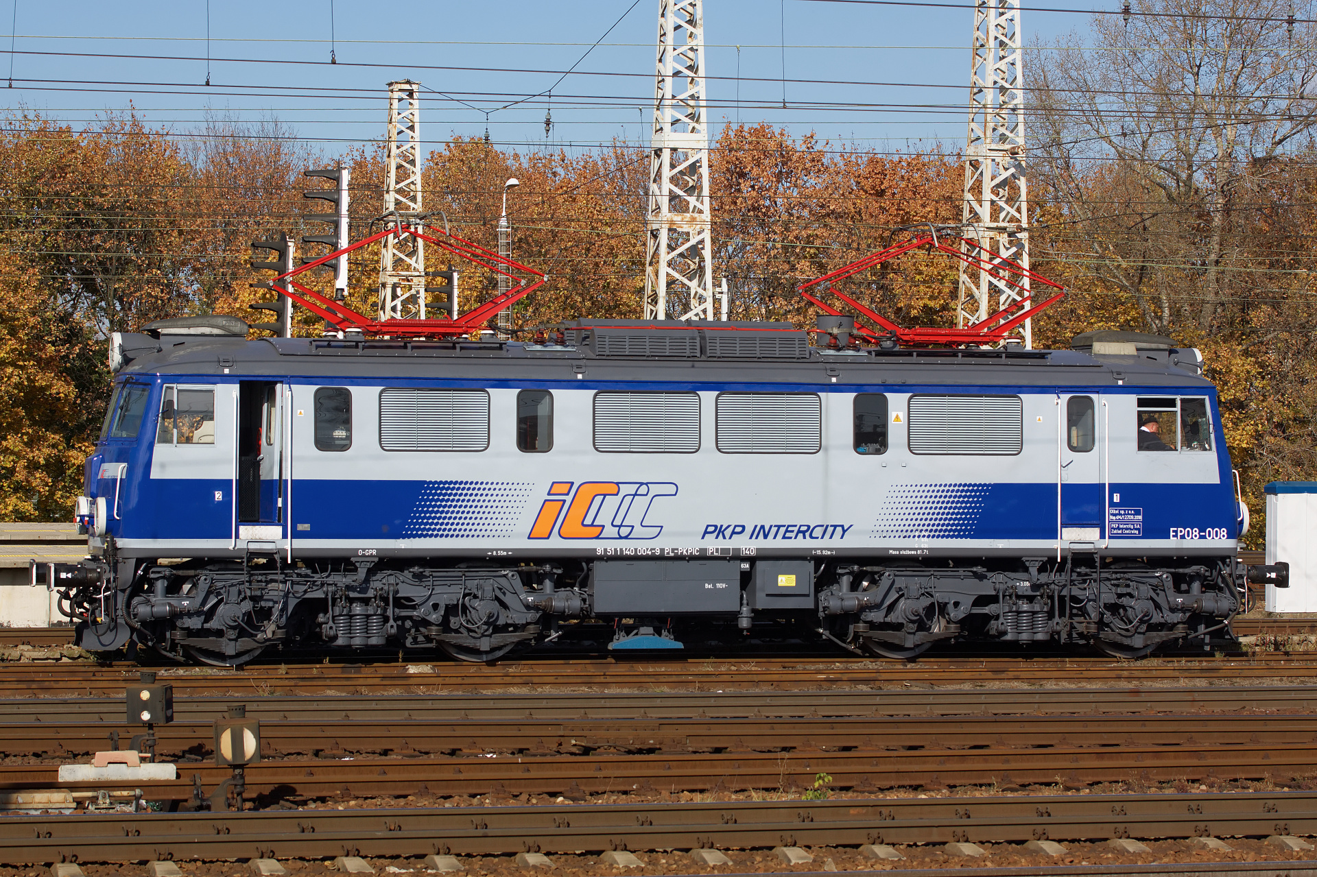 EP08-008 (Vehicles » Trains and Locomotives » Pafawag 102E, PKP Intercity)