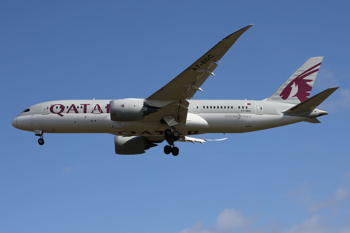 A7-BDC (Samoloty » Spotting na EPWA » Boeing 787-8 Dreamliner » Qatar Airways)