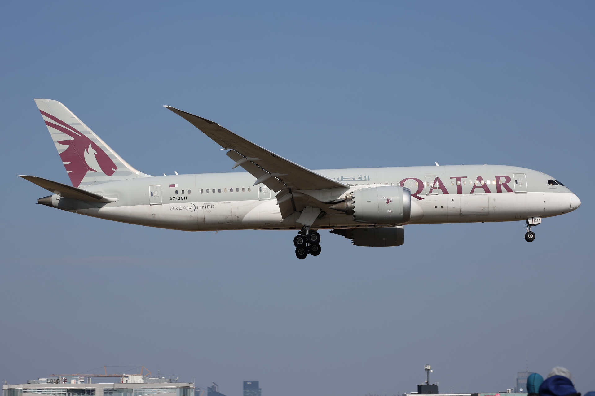 A7-BCH (Aircraft » EPWA Spotting » Boeing 787-8 Dreamliner » Qatar Airways)