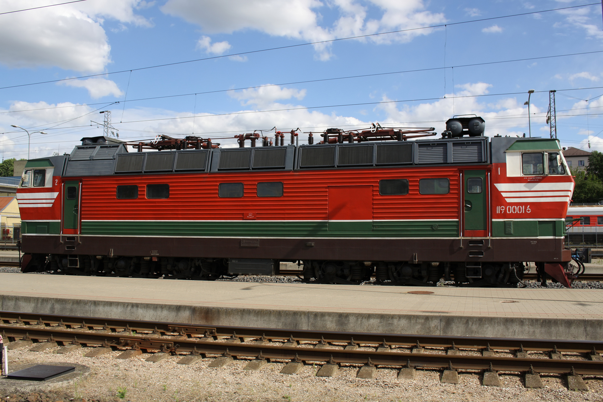 Škoda 62E ЧС4<sup>T</sup> 544, Беларуская Чыгунка (Travels » Vilnius » Vehicles » Trains and Locomotives)