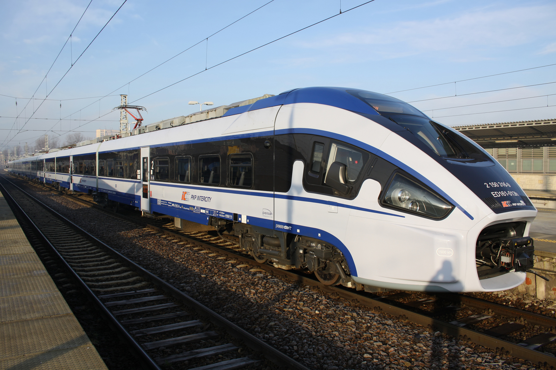 43WE ED161-013 (Vehicles » Trains and Locomotives » Pesa Dart)