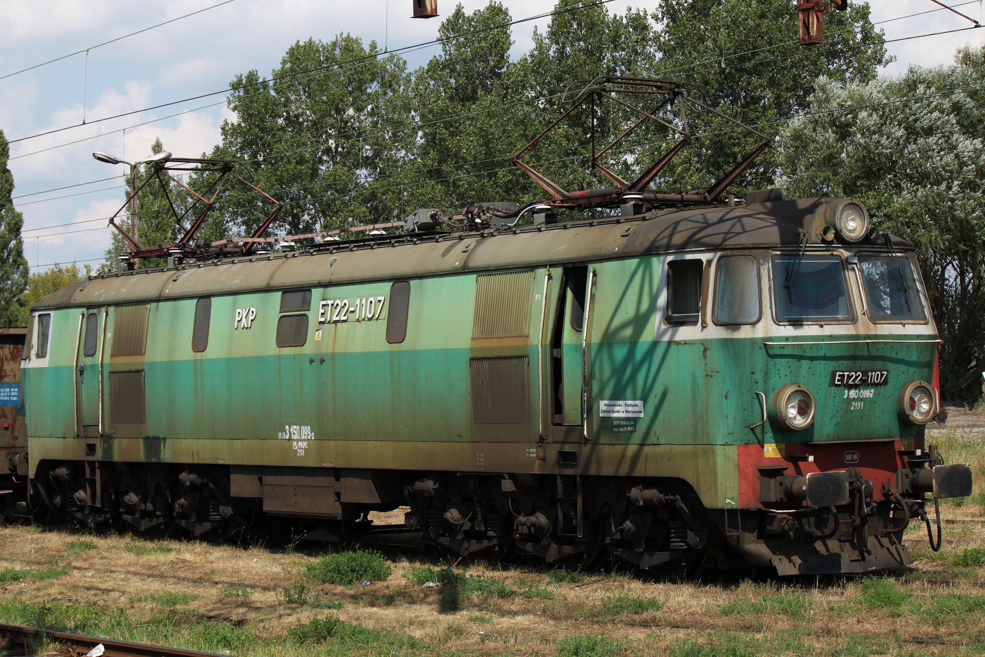 ET22-1107 (Pojazdy » Pociągi i lokomotywy » Pafawag 201E)