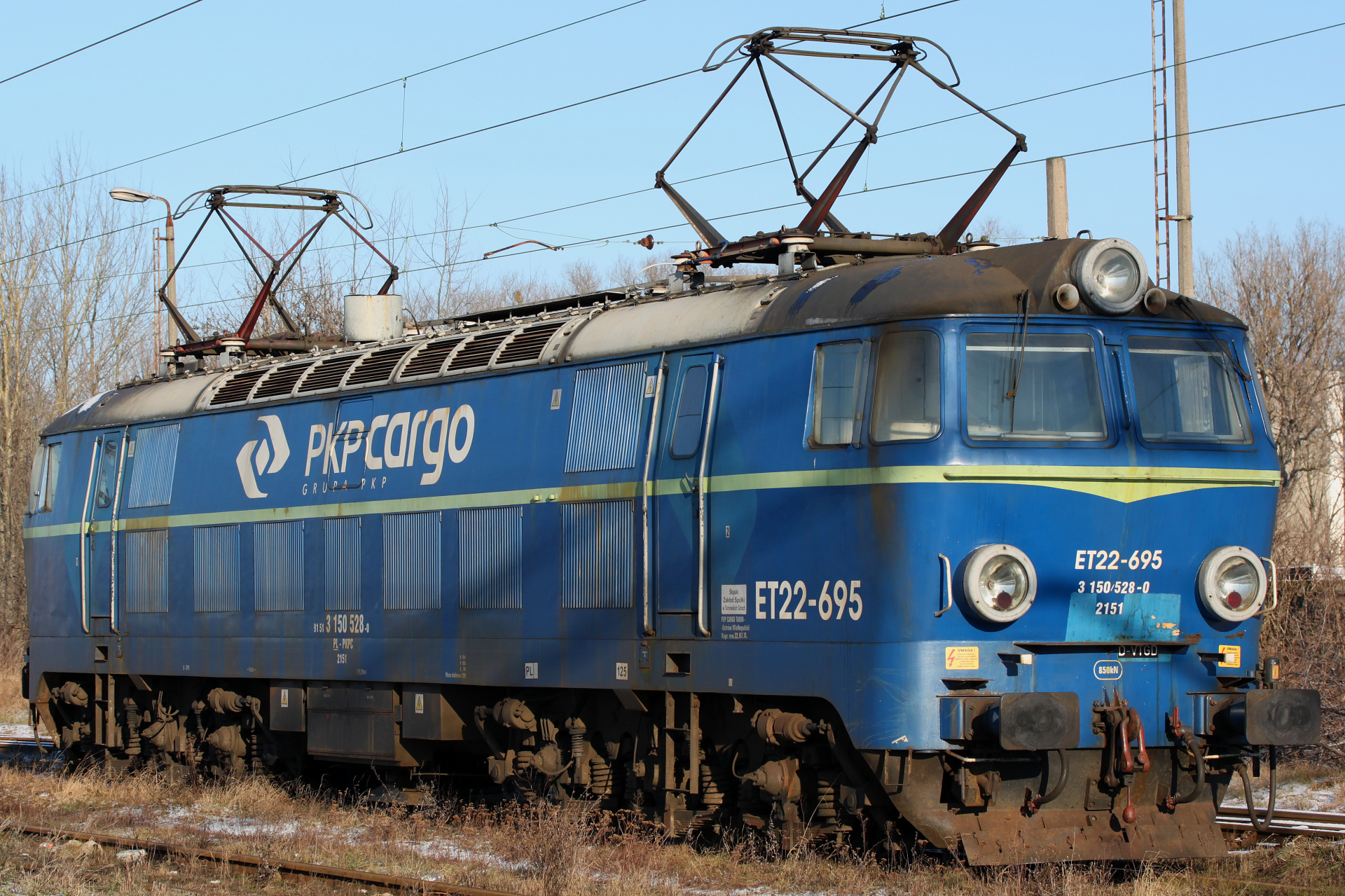 ET22-695 (Vehicles » Trains and Locomotives » Pafawag 201E)