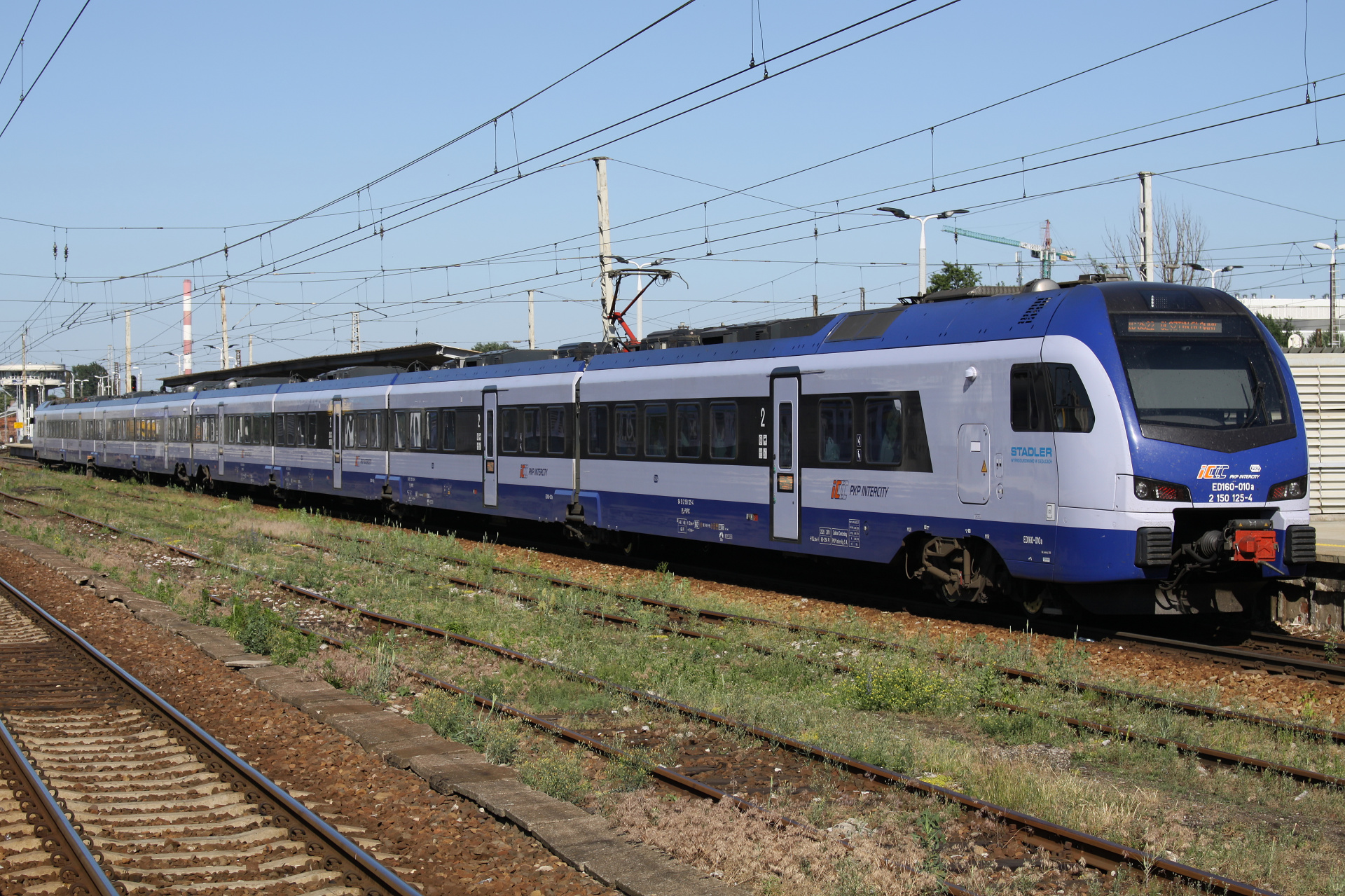 L-4292 ED160-010 (FLIRT 200) (Vehicles » Trains and Locomotives » Stadler FLIRT3 » PKP Intercity)