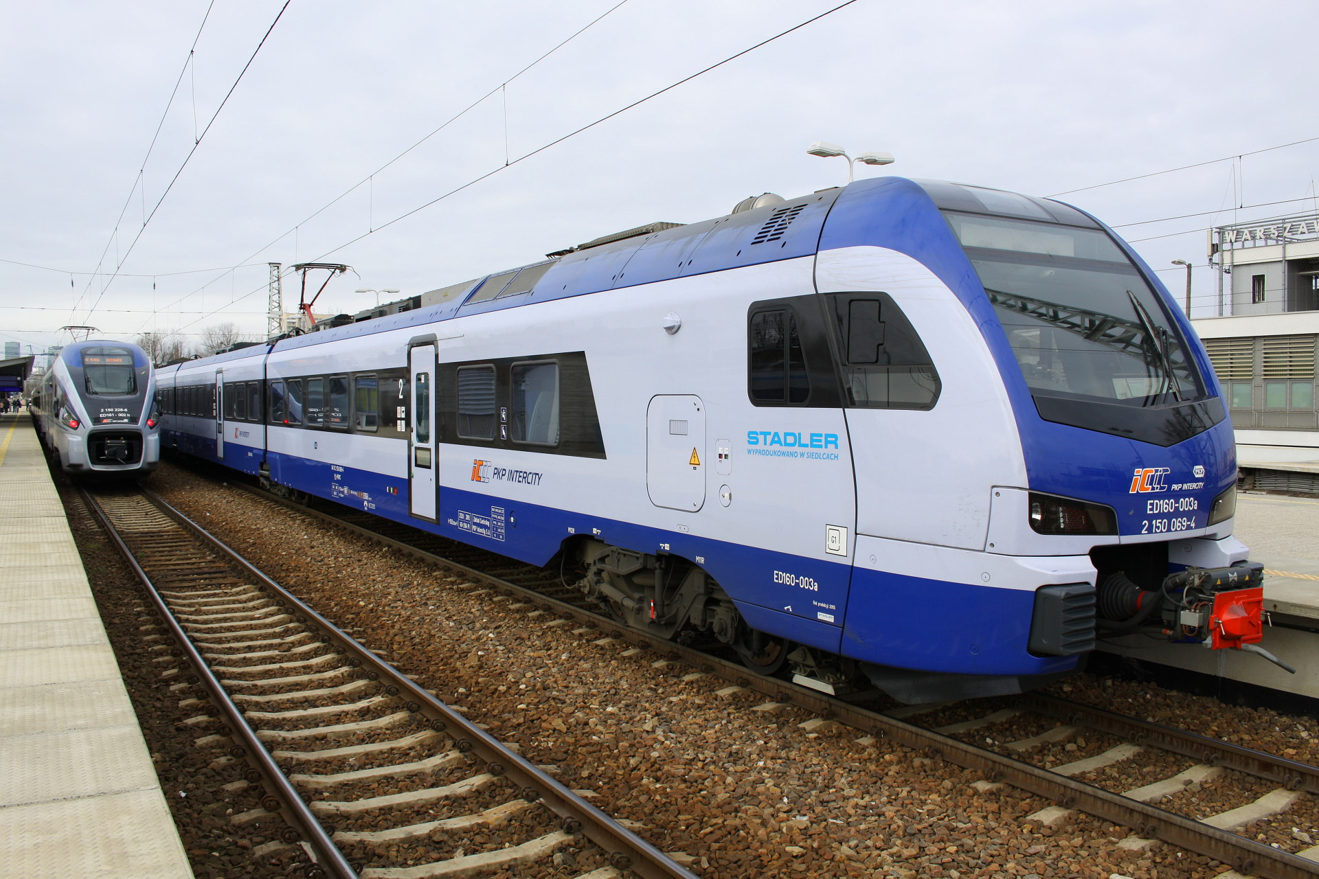 L-4292 ED160-003 (FLIRT 200) (Vehicles » Trains and Locomotives » Stadler FLIRT3 » PKP Intercity)