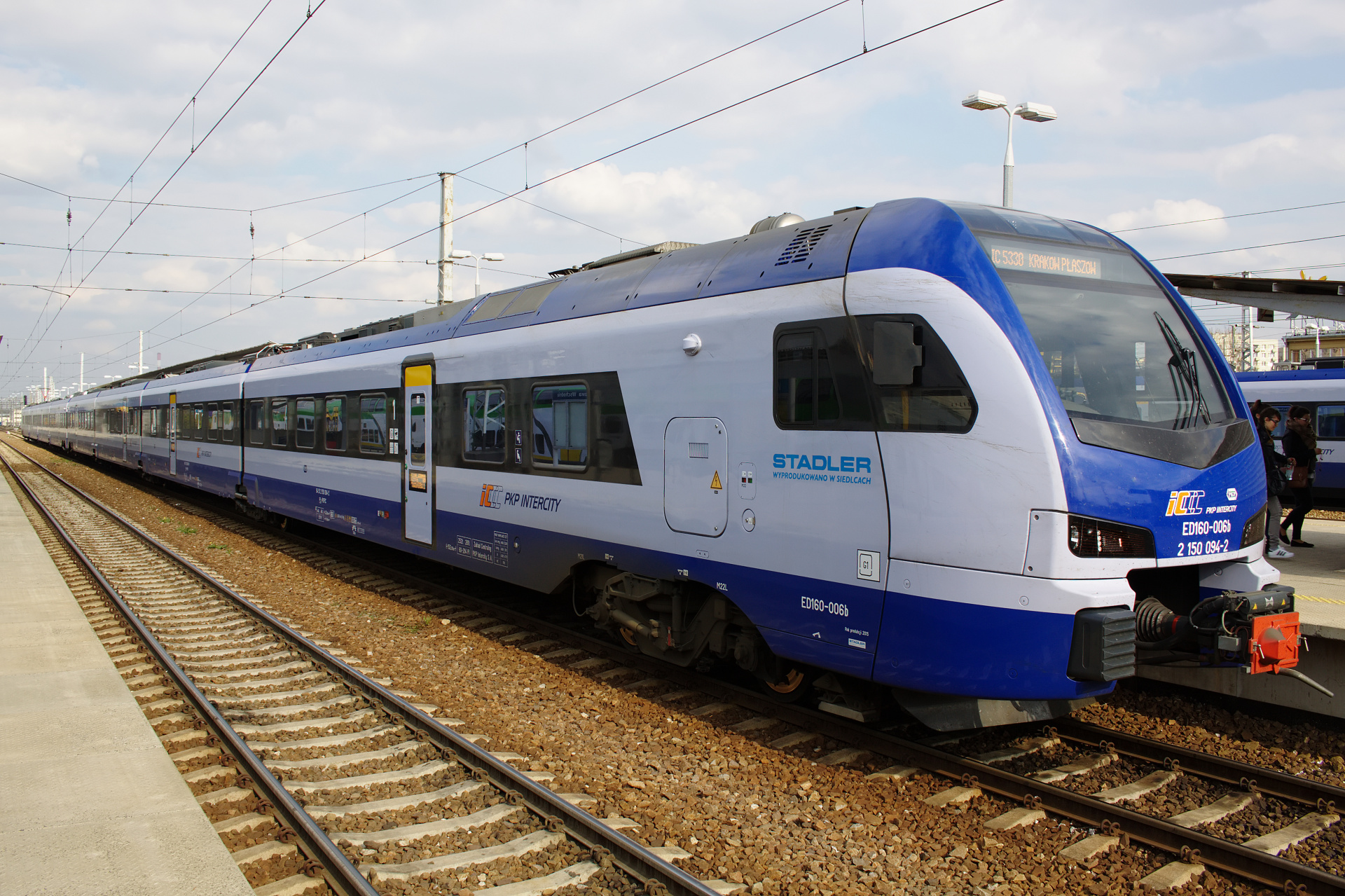 L-4292 ED160-006 (FLIRT 200) (Pojazdy » Pociągi i lokomotywy » Stadler FLIRT3 » PKP Intercity)