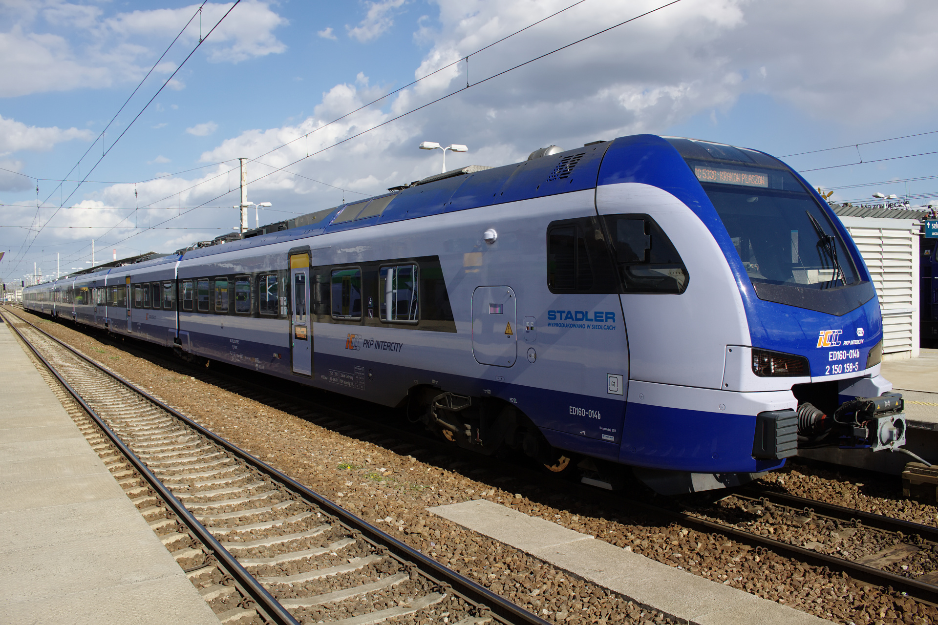 L-4292 ED160-014 (FLIRT 200) (Vehicles » Trains and Locomotives » Stadler FLIRT3 » PKP Intercity)