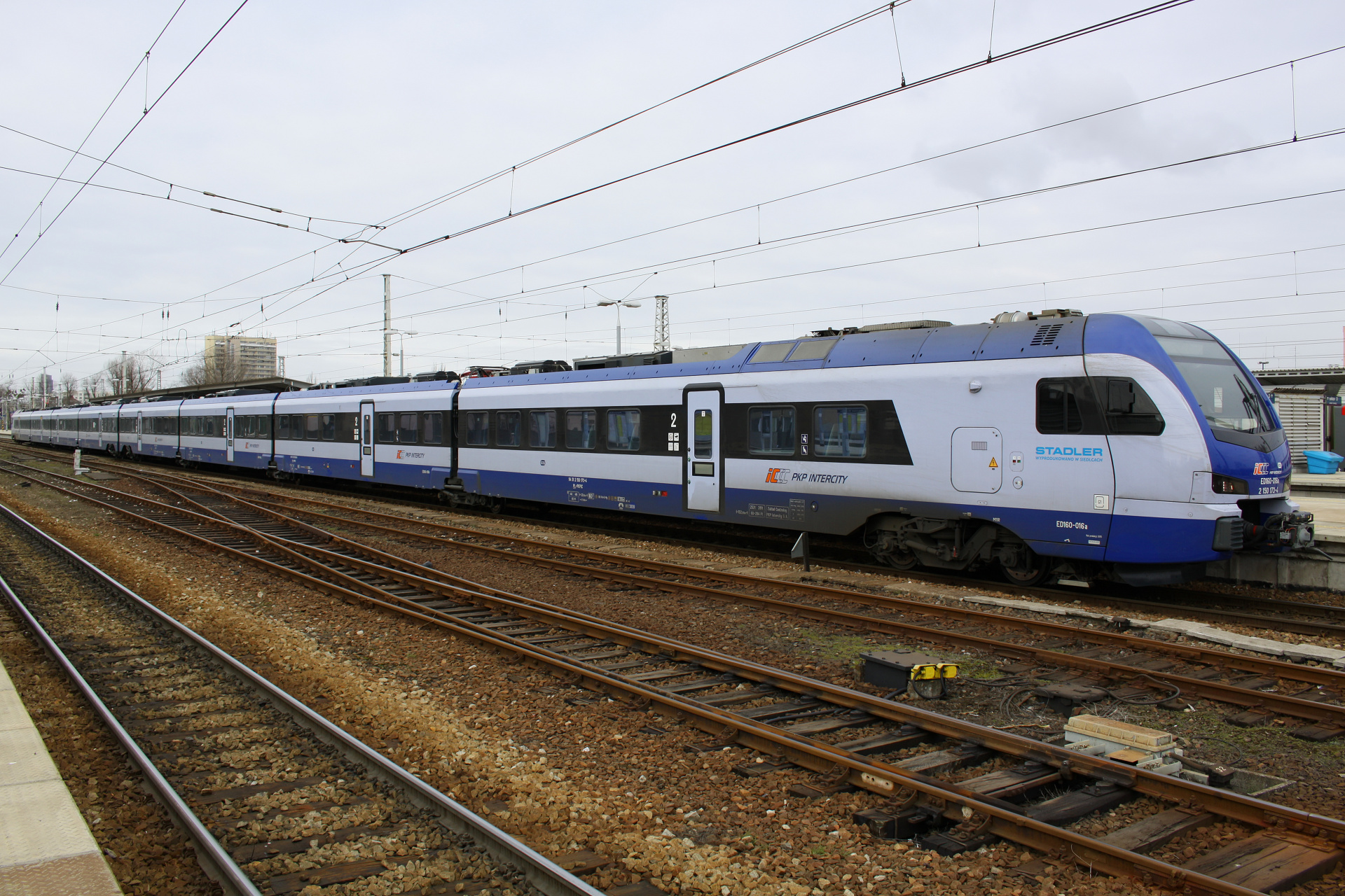 L-4292 ED160-016 (FLIRT 200) (Vehicles » Trains and Locomotives » Stadler FLIRT3 » PKP Intercity)