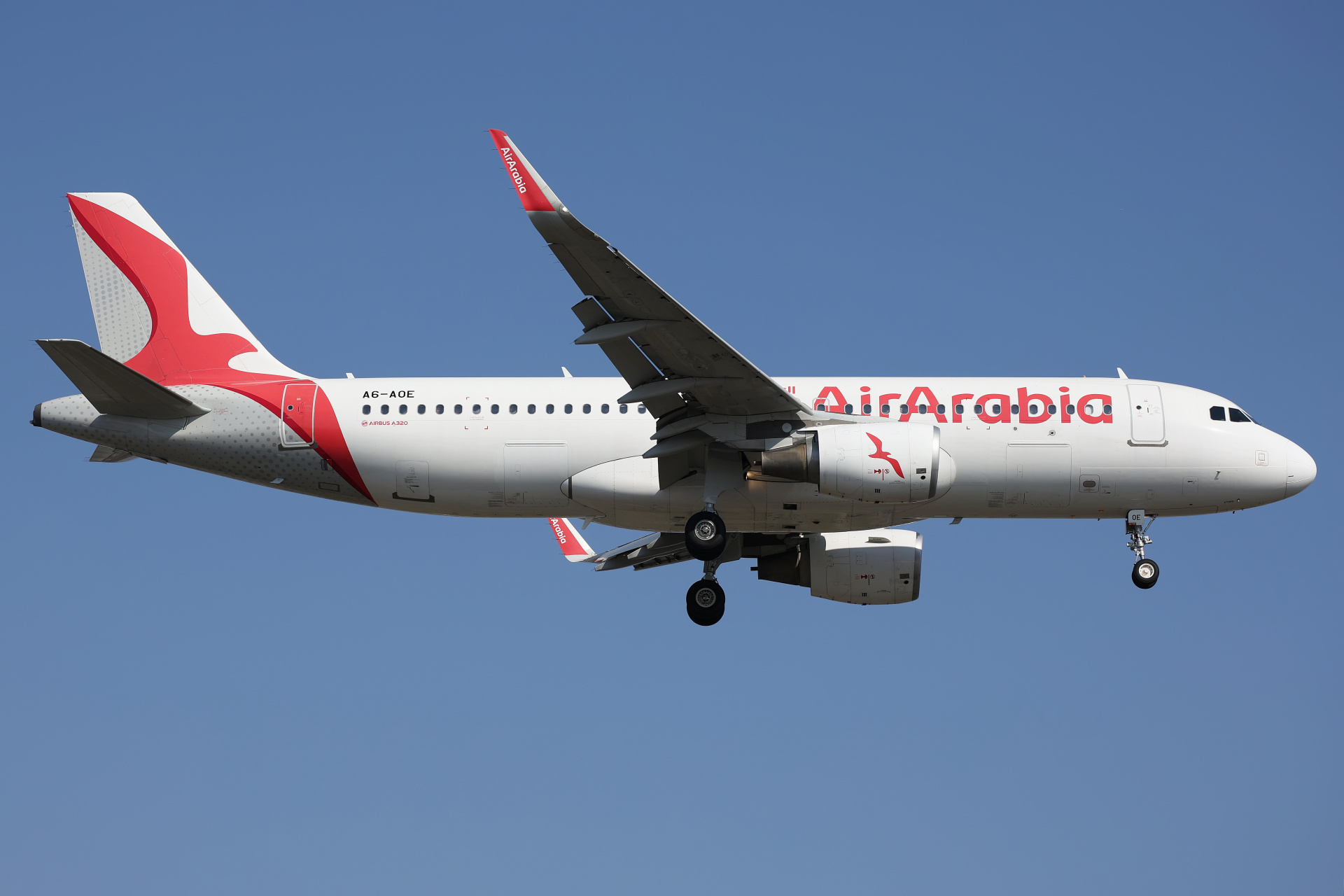 A6-AOE (Aircraft » EPWA Spotting » Airbus A320-200 » Air Arabia)