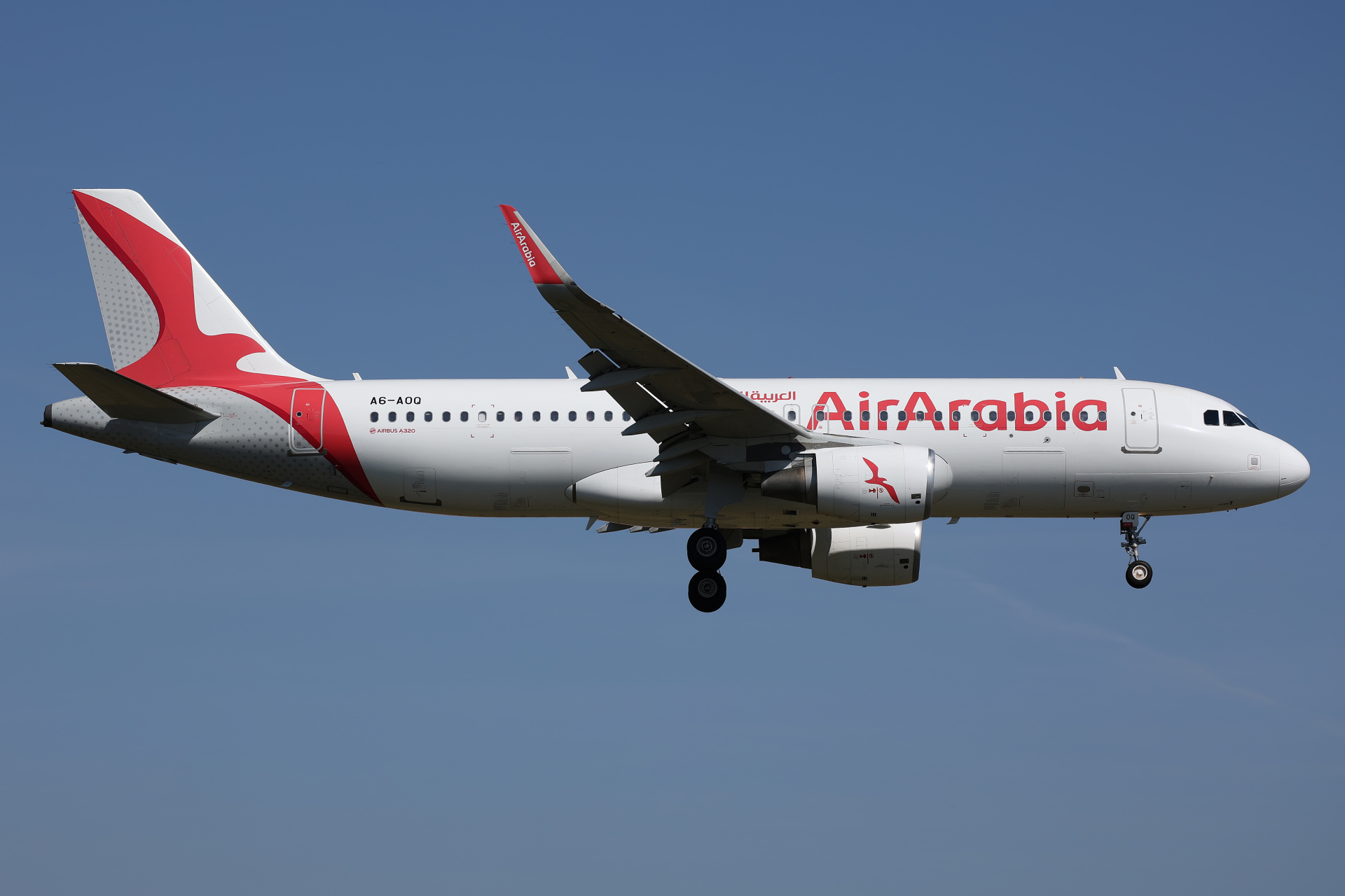 A6-AOQ (Aircraft » EPWA Spotting » Airbus A320-200 » Air Arabia)