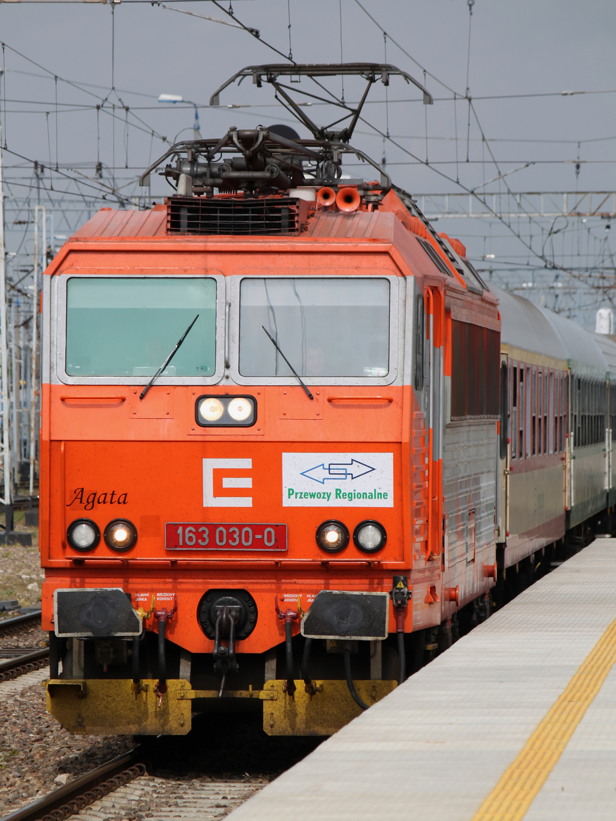 163 030-0 (Vehicles » Trains and Locomotives » Škoda 71E 163)