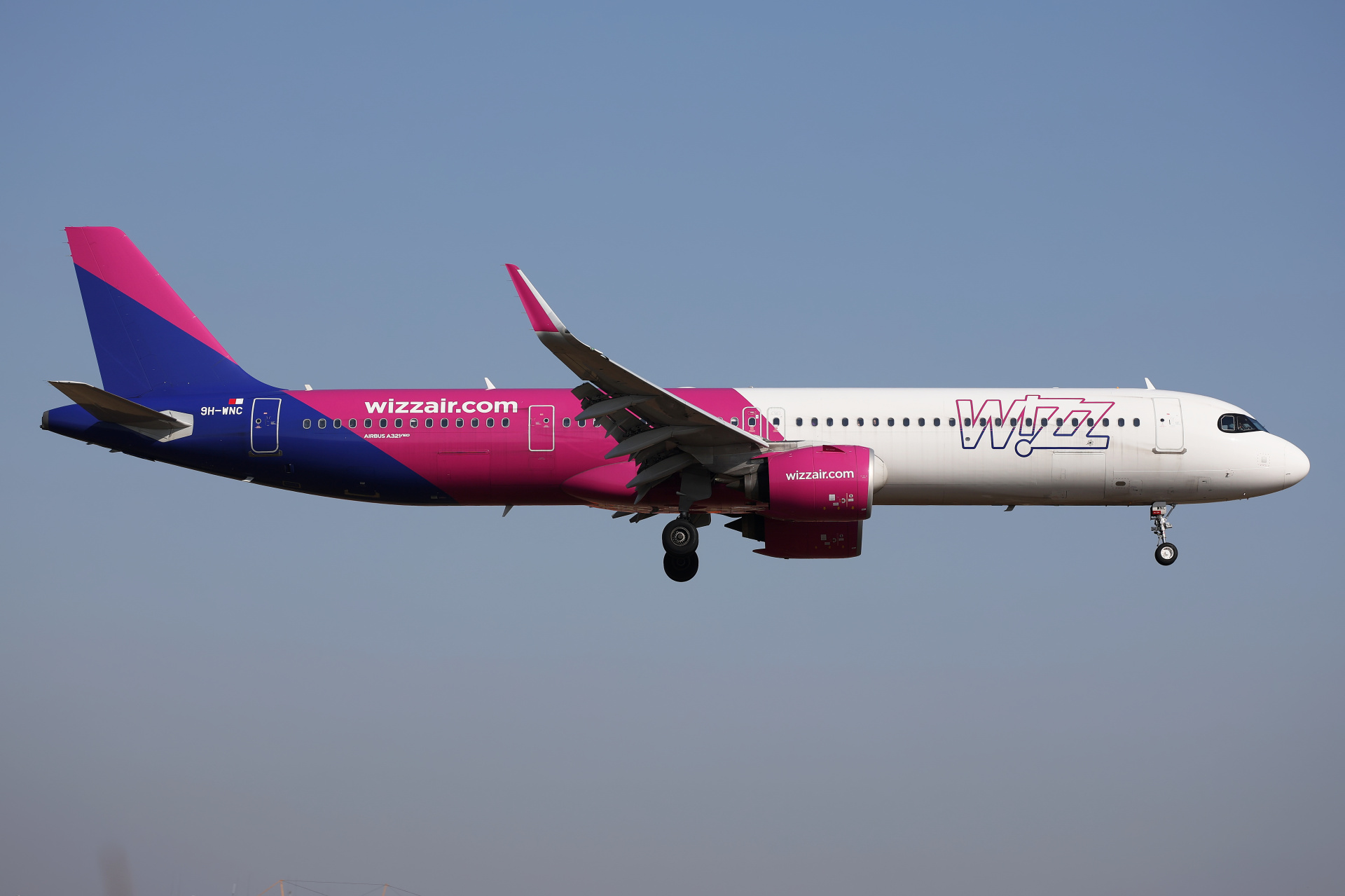 9H-WNC, Wizz Air Malta (Aircraft » EPWA Spotting » Airbus A321neo » Wizz Air)