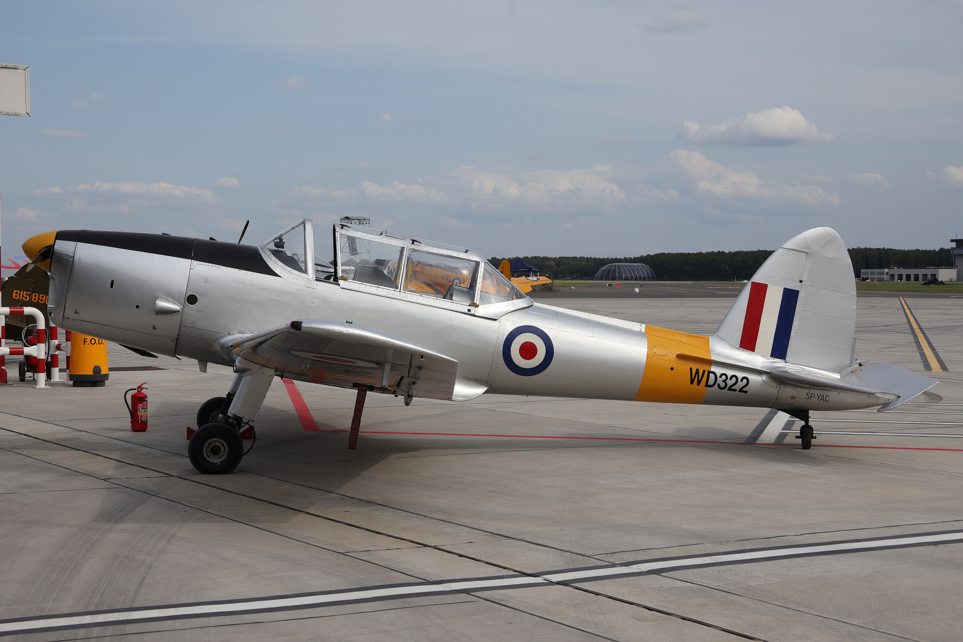 de Havilland Canada DHC-1 Chipmunk, SP-YAC, private (Aircraft » Air Show Radom 2023)